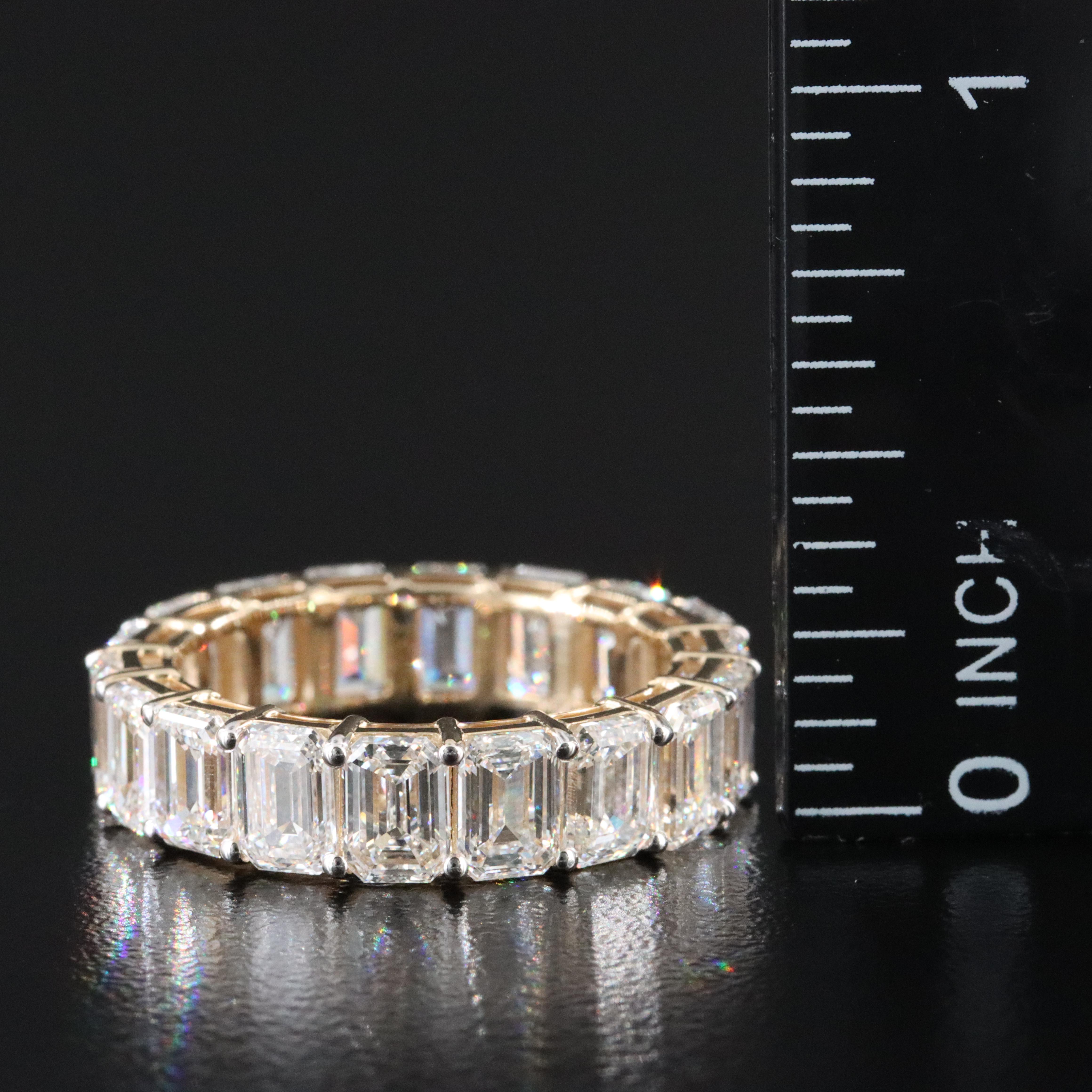 14K 7.78 CTW Lab Grown Diamond Eternity Band