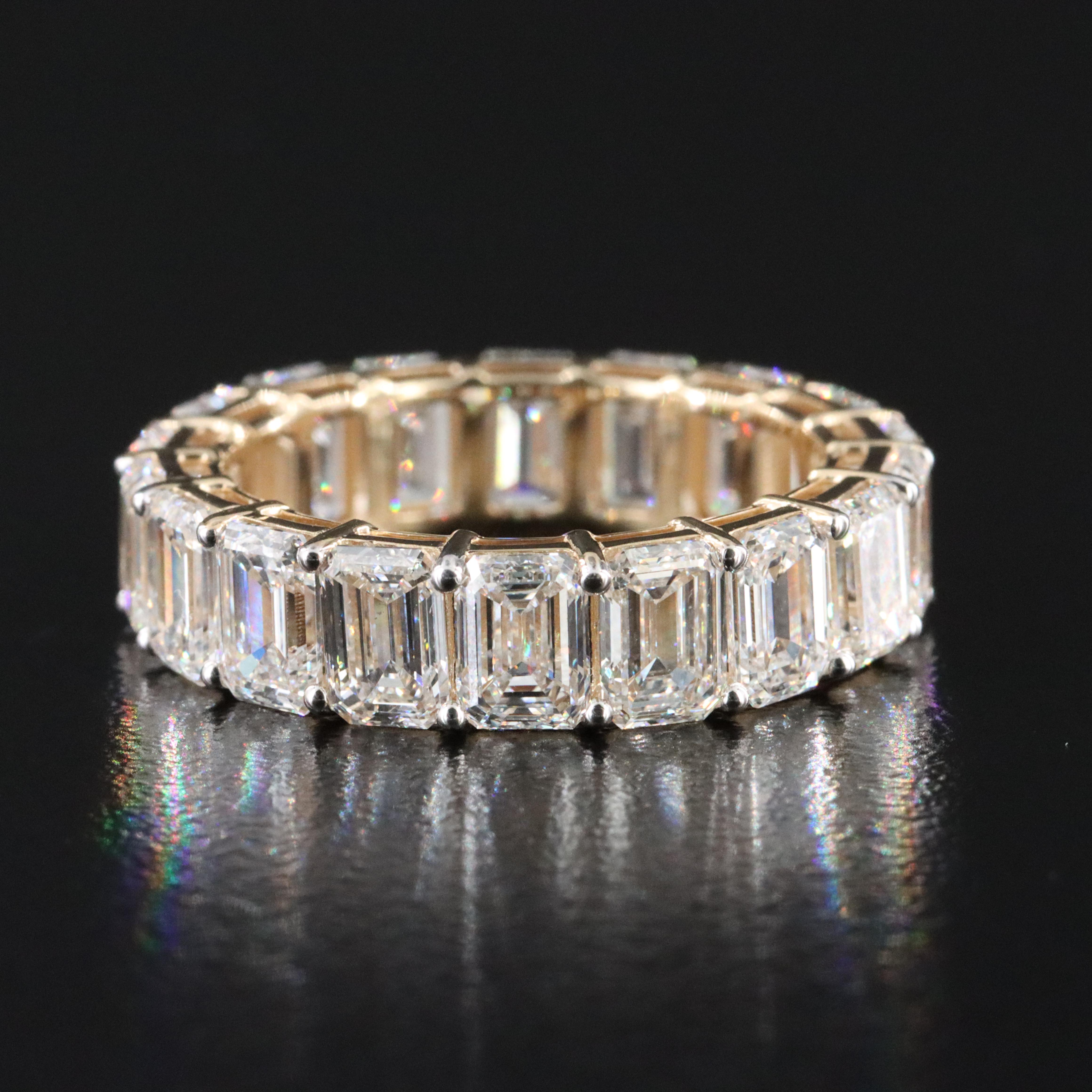 14K 7.78 CTW Lab Grown Diamond Eternity Band