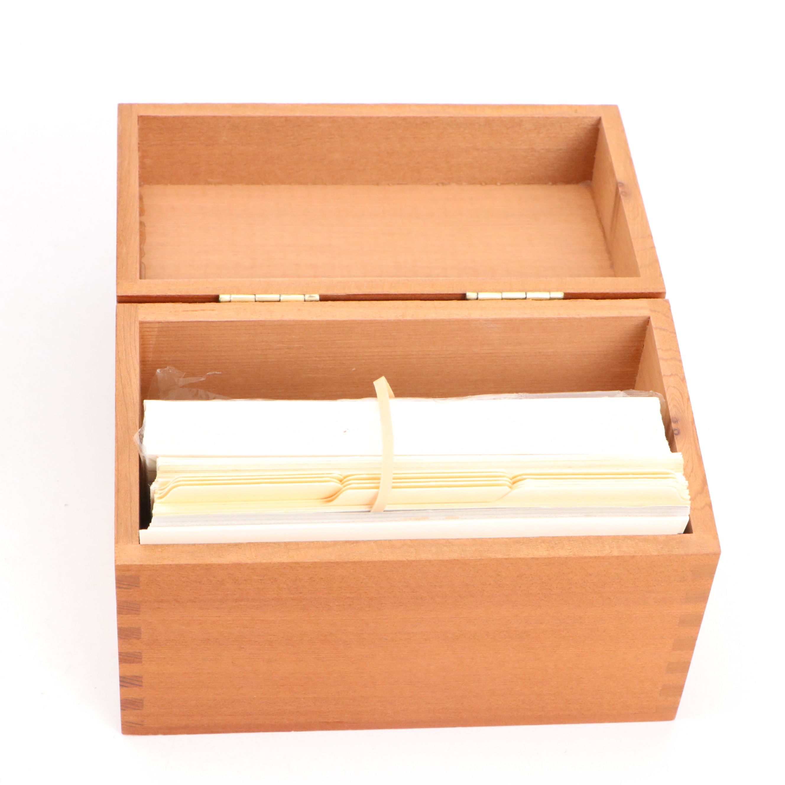 Silver Plate Bride's Basket, White Hobnail Swung Glass Pitcher, Recipe Box, More