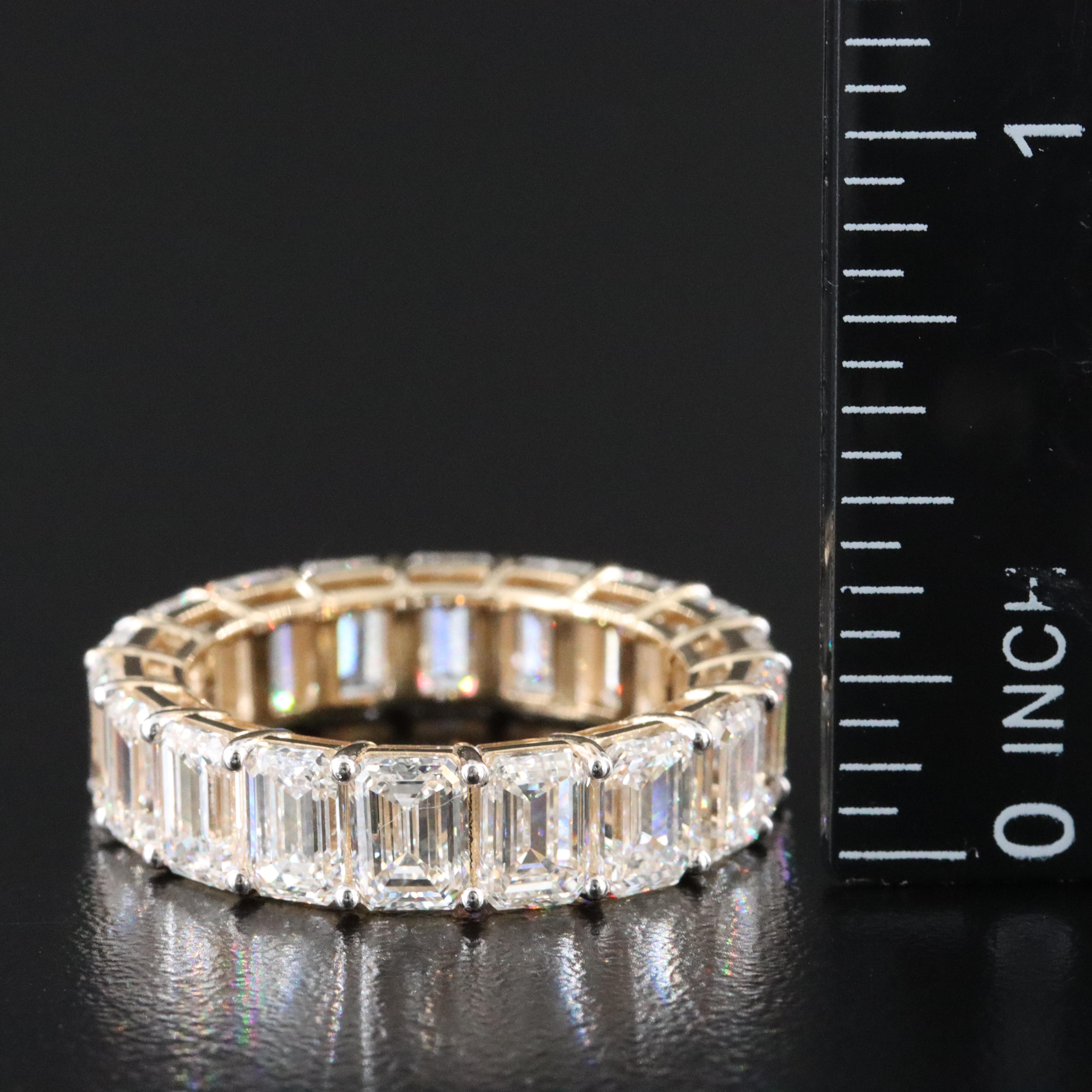 14K 10.07 CTW Lab Grown Diamond Eternity Band