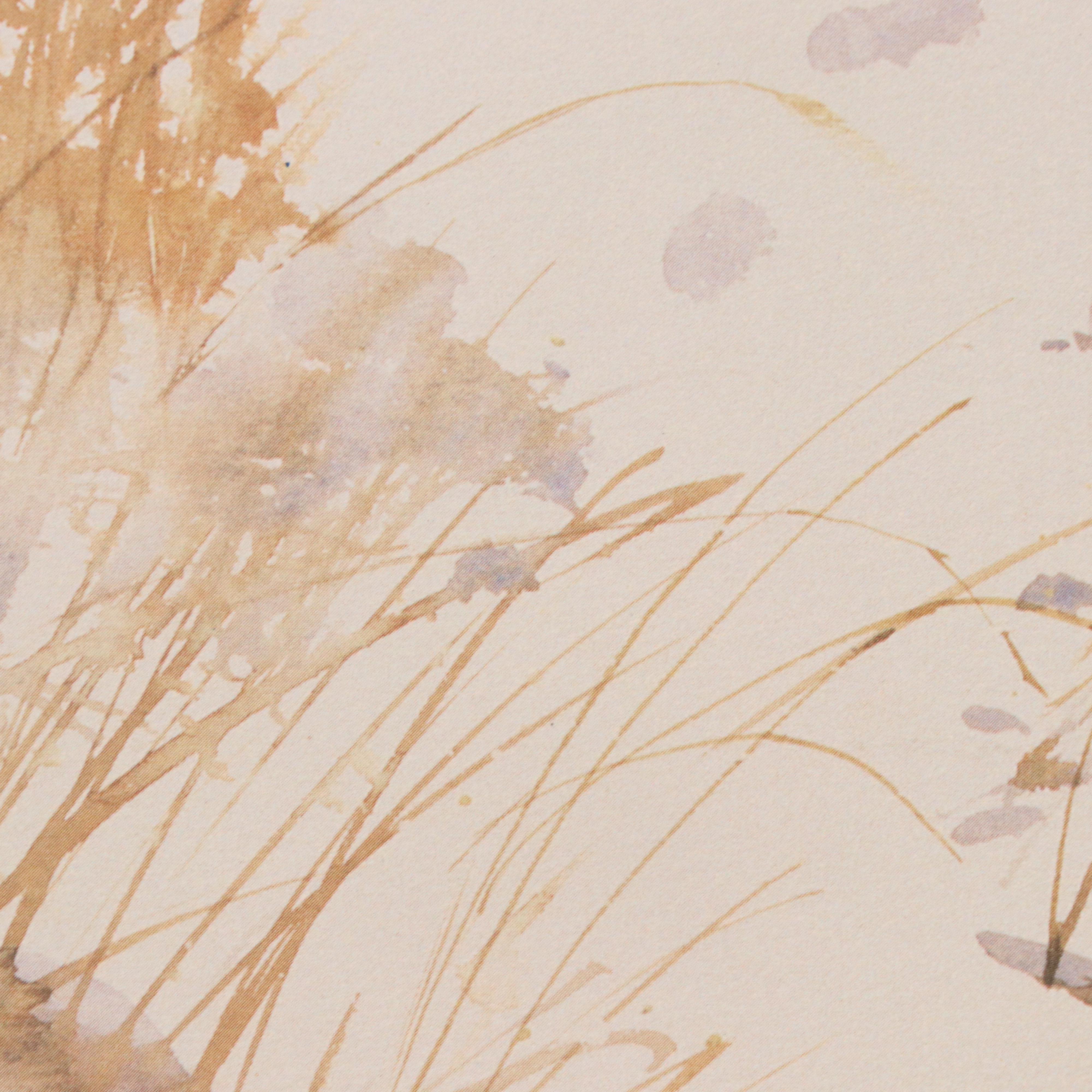 Timothy O'Toole Residential Landscape Offset Lithograph "Chadds Ford Winter"