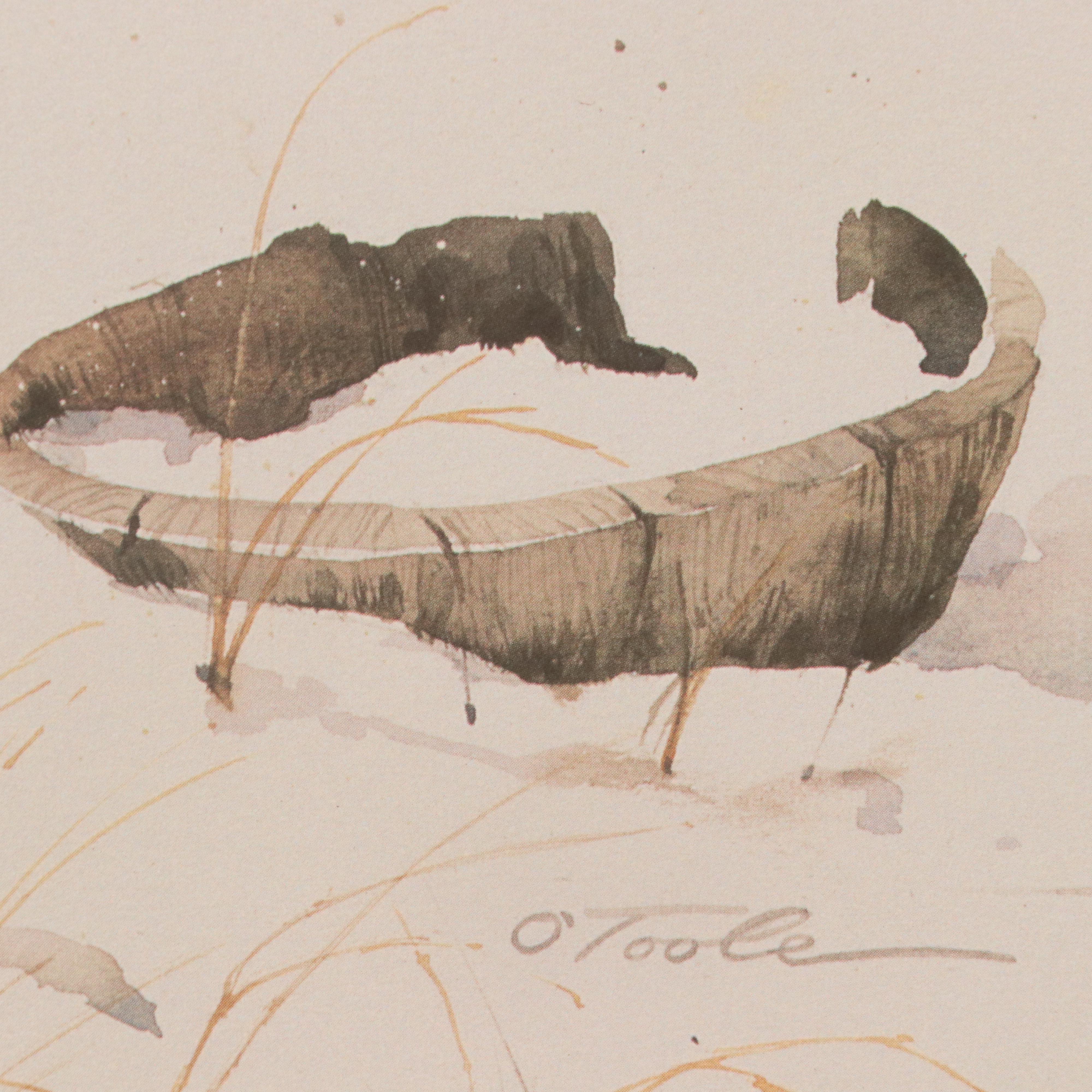 Timothy O'Toole Residential Landscape Offset Lithograph "Chadds Ford Winter"