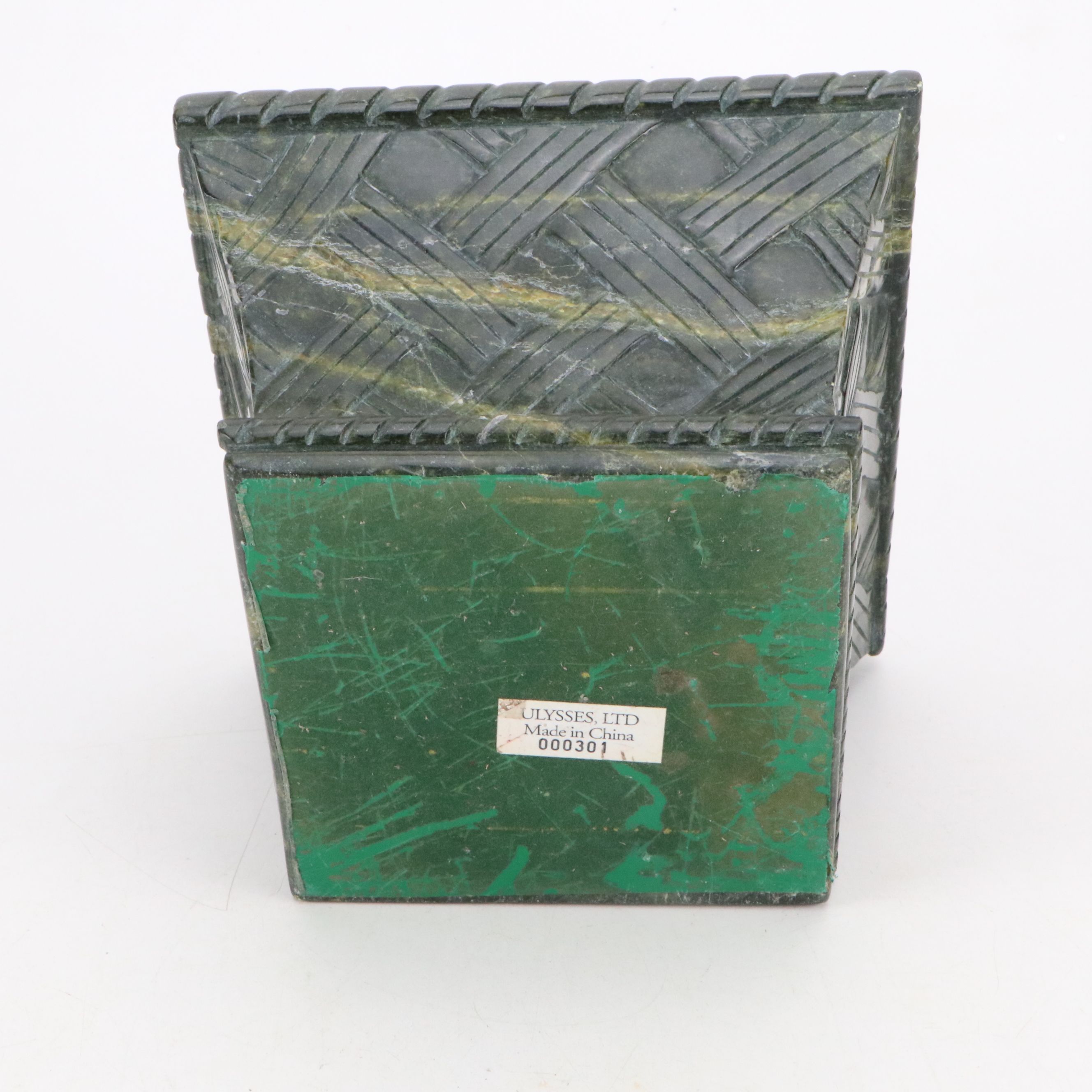 Carved Marble Basket Style Planters