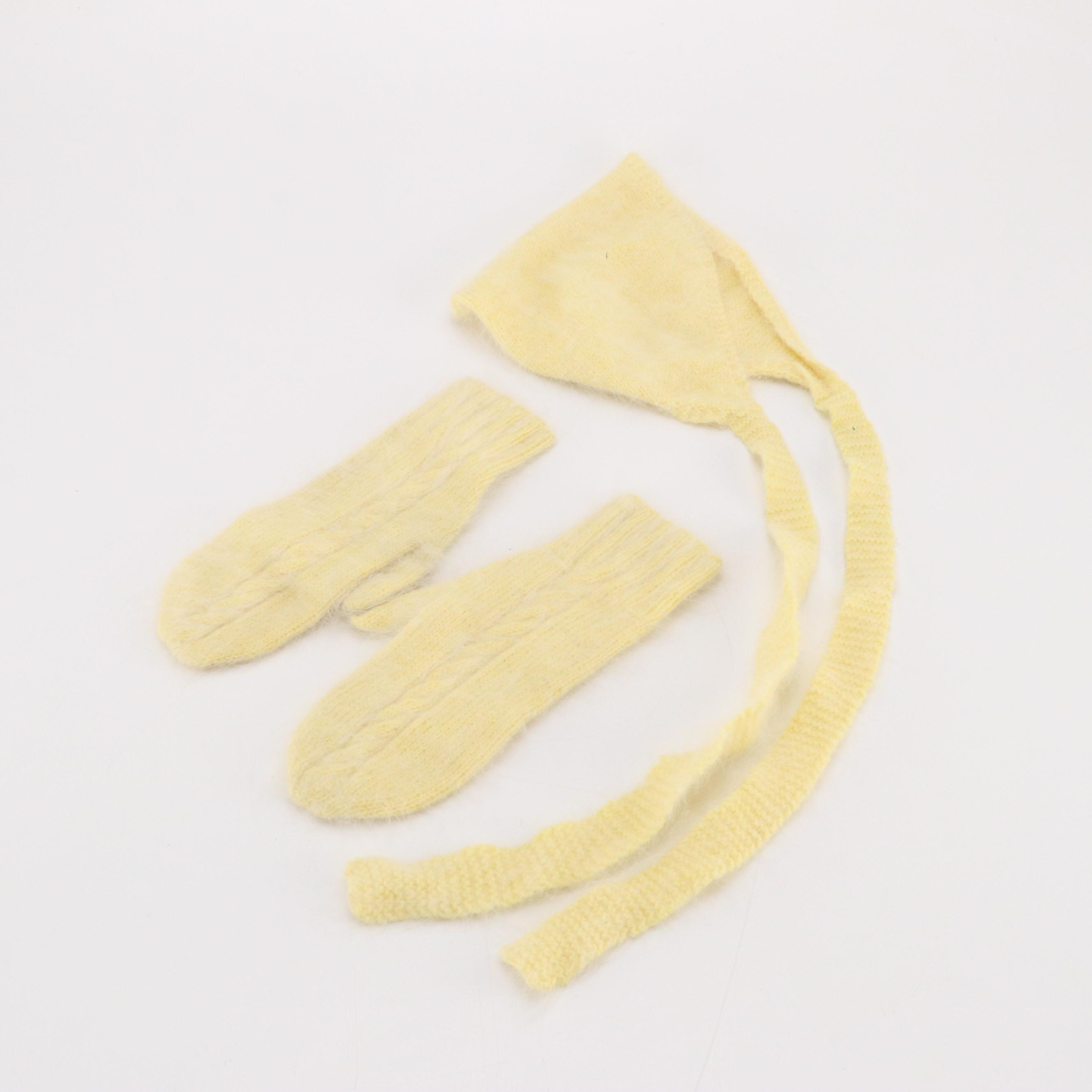 Handmade Knitwear Including Mittens, Hats, and More