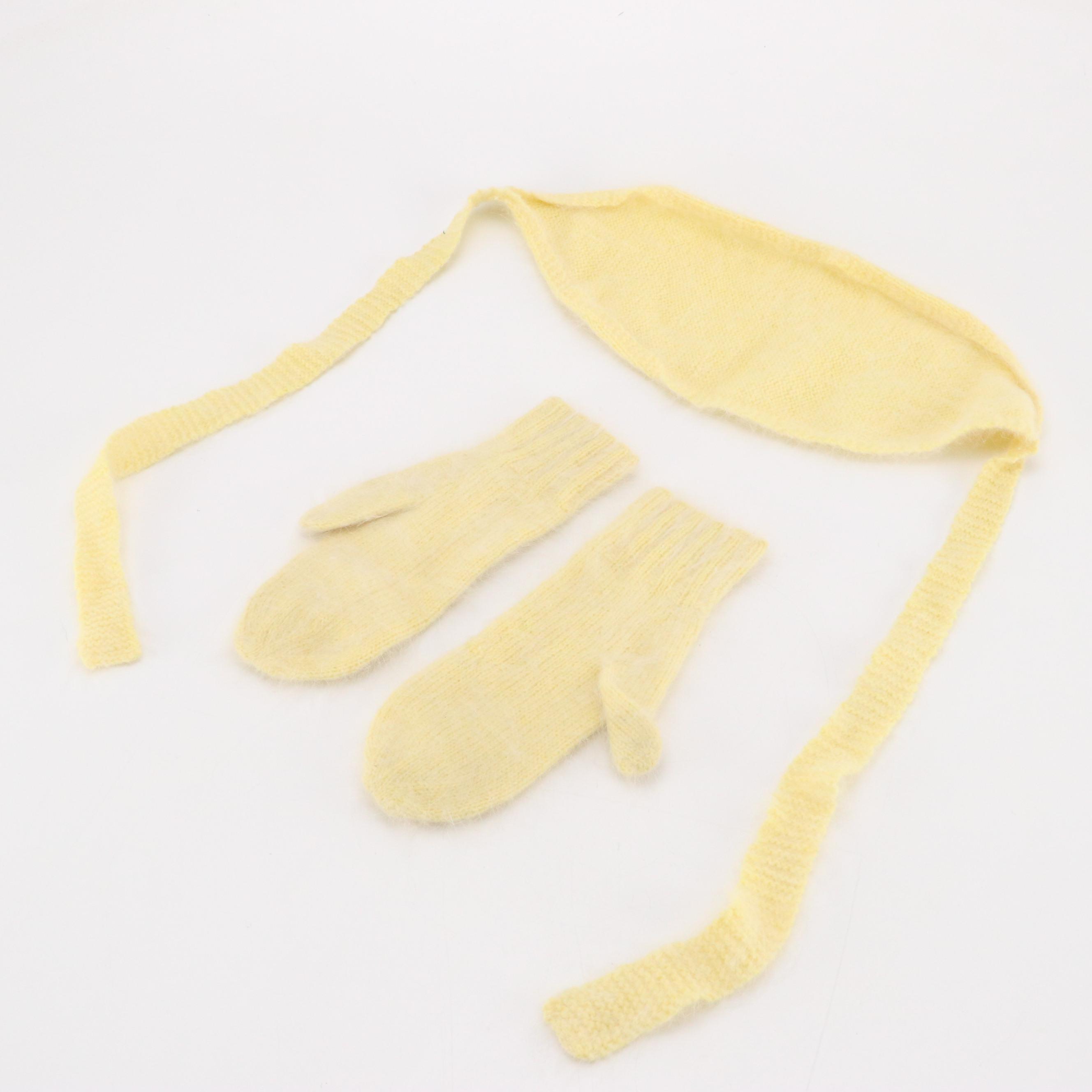 Handmade Knitwear Including Mittens, Hats, and More