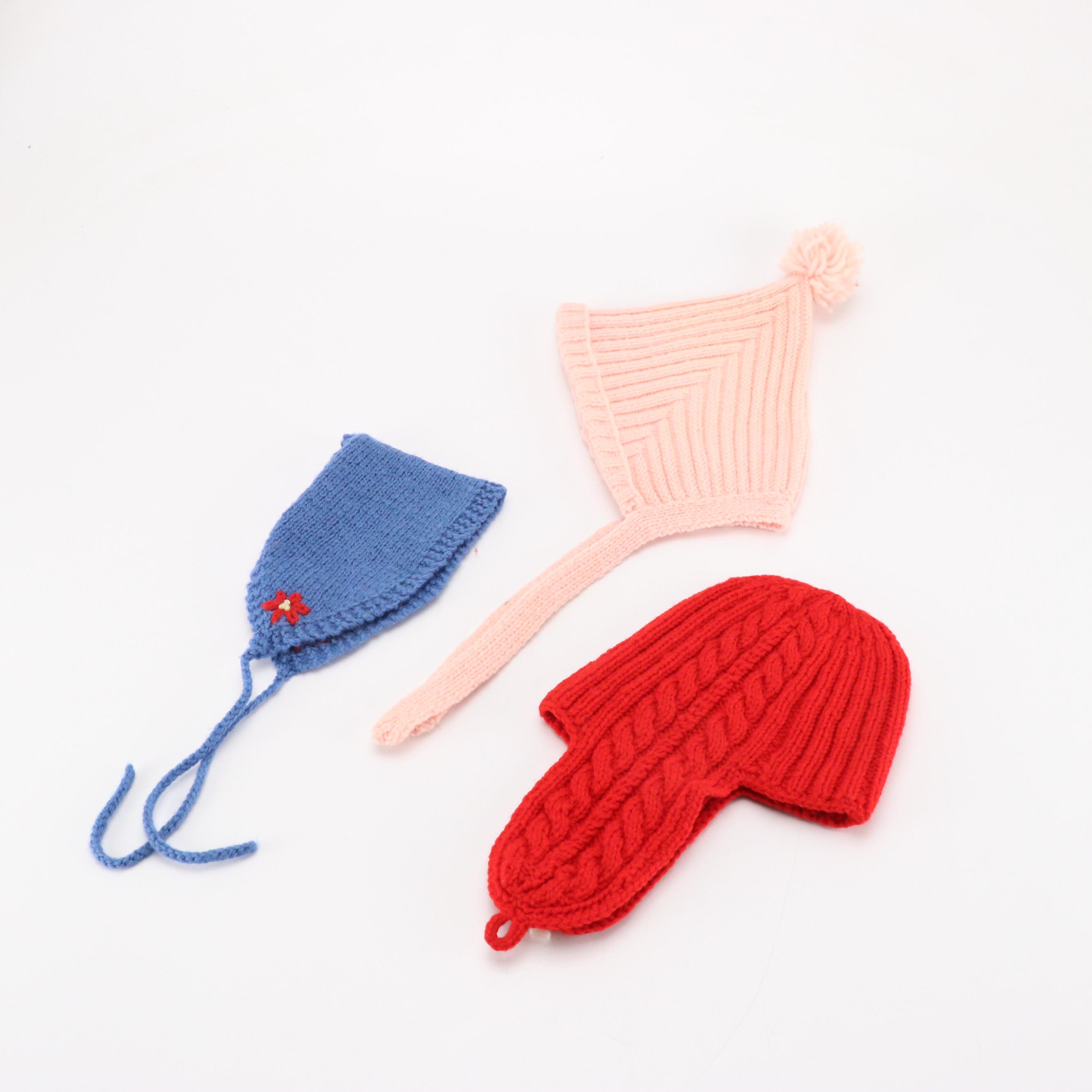Handmade Knitwear Including Mittens, Hats, and More