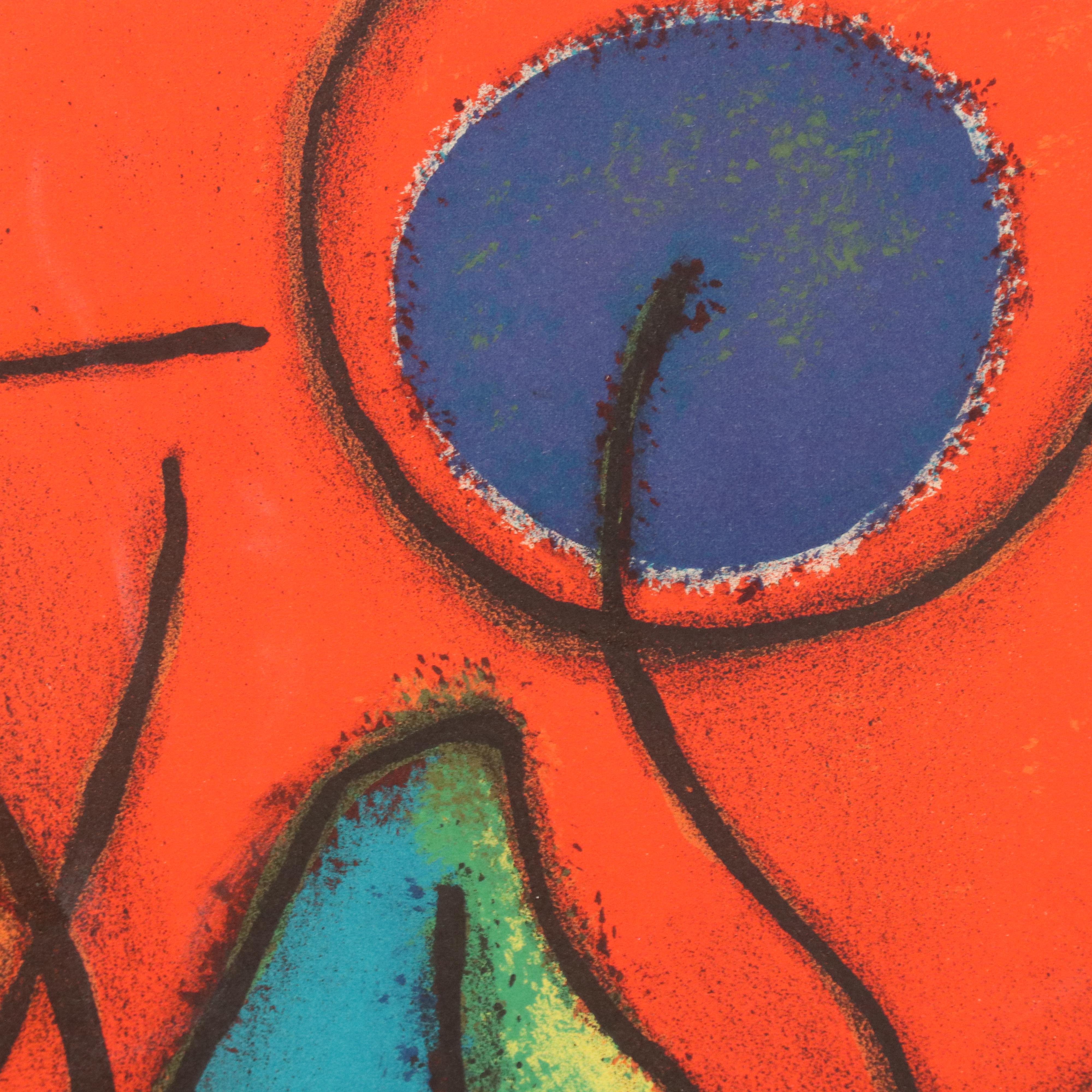 Gustave Singier Modern Lithograph "Bathers," 1969