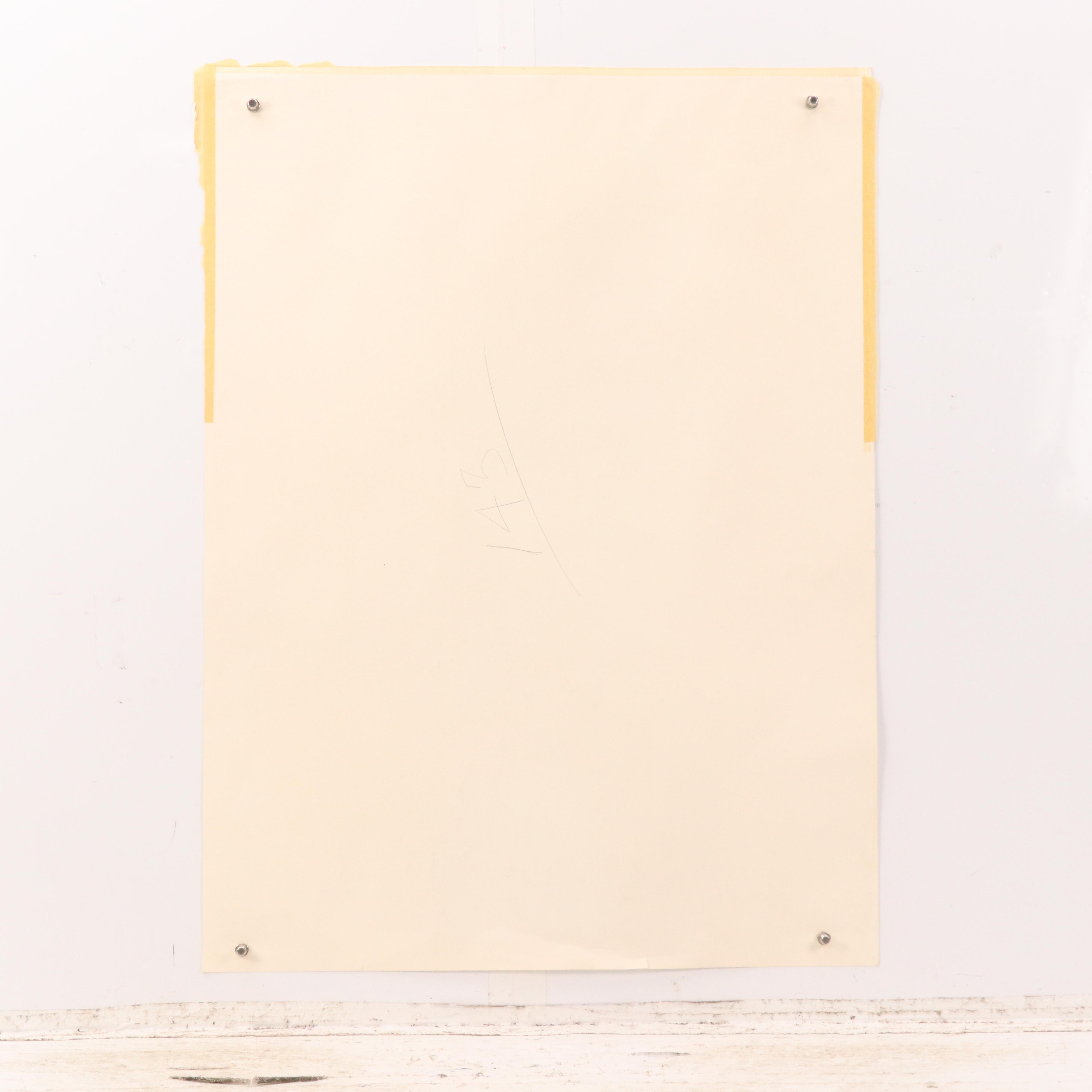 Gustave Singier Modern Lithograph "Bathers," 1969