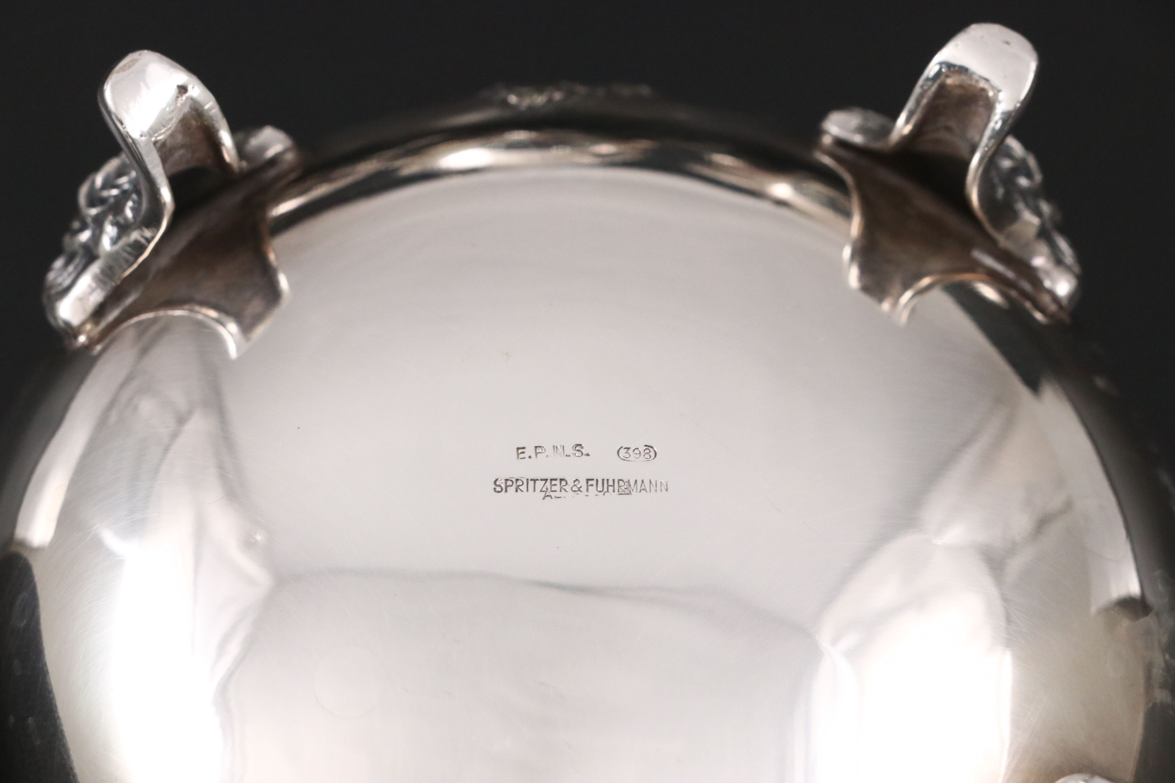 Spritzer & Fuhrmann Victorian Style Tea and Coffee Set with Tray, 20th Century