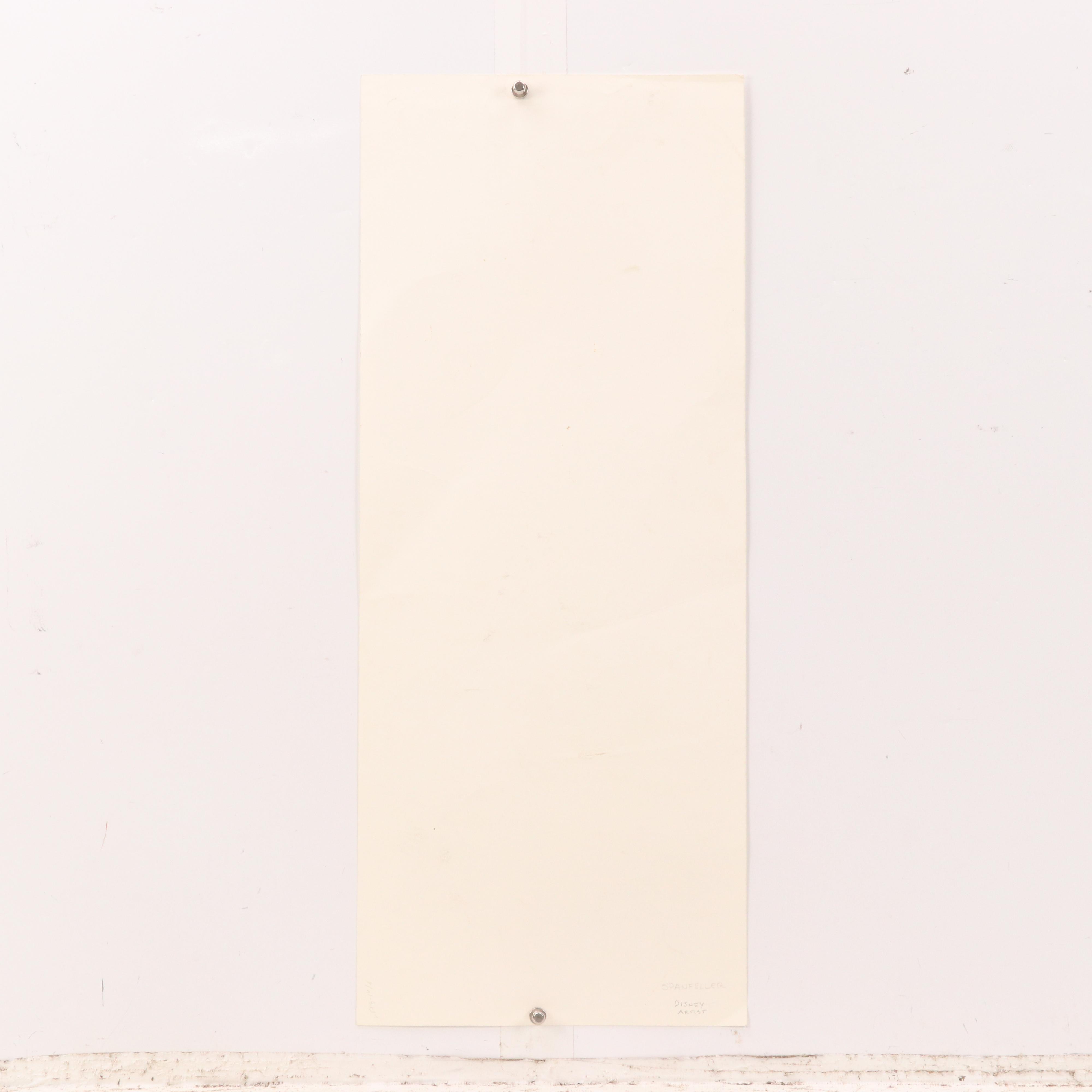 Lithograph of Nude Figure