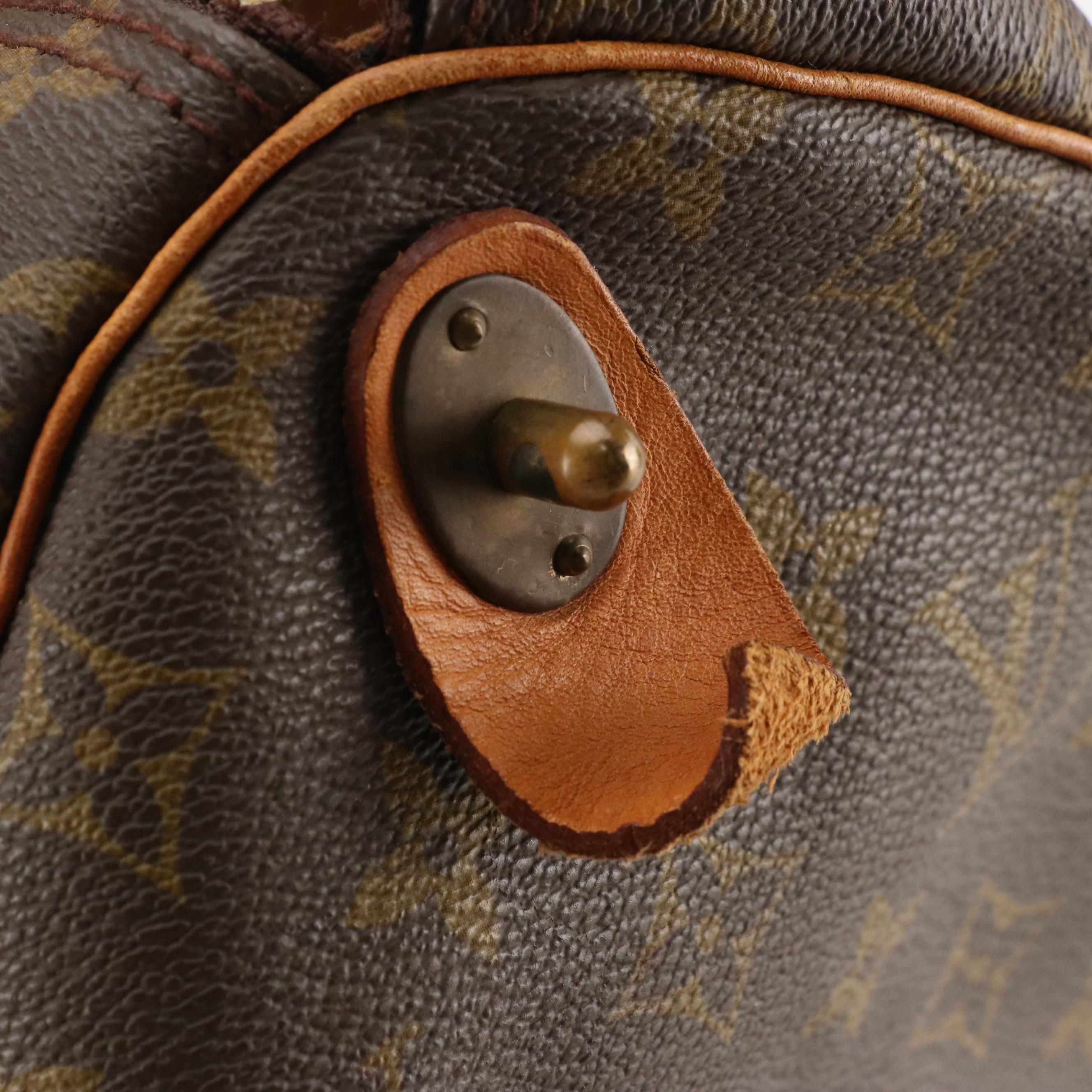 Louis Vuitton Keepall 45 in Monogram Canvas and Vachetta Leather, 1970s