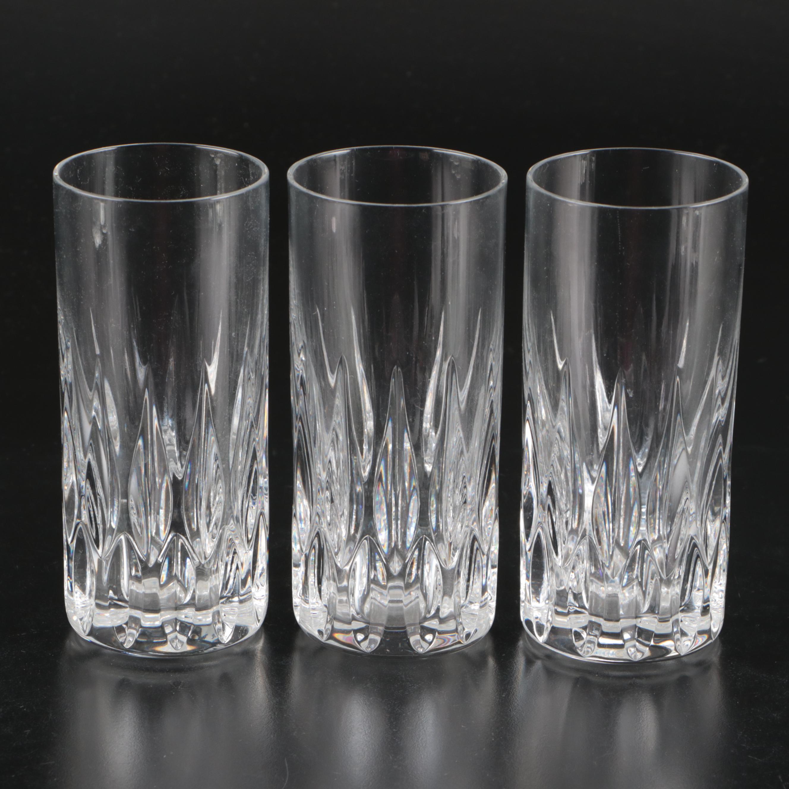 Nachtmann "Helena" Old Fashioned and Highball with Val St Lambert Glasses