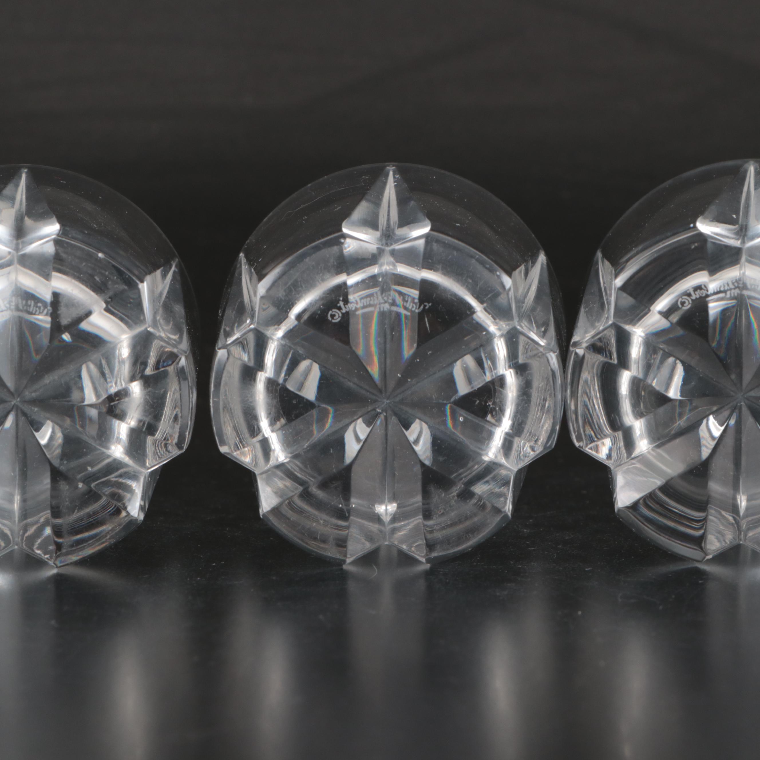 Nachtmann "Helena" Old Fashioned and Highball with Val St Lambert Glasses