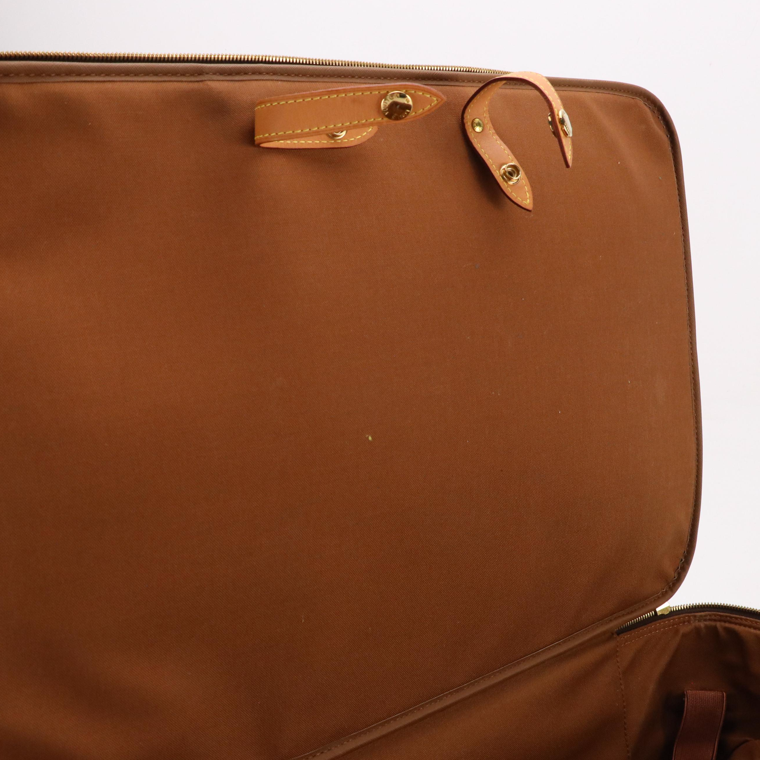 Louis Vuitton Pégase 55 Trolley Case in Monogram Canvas and Vachetta Leather