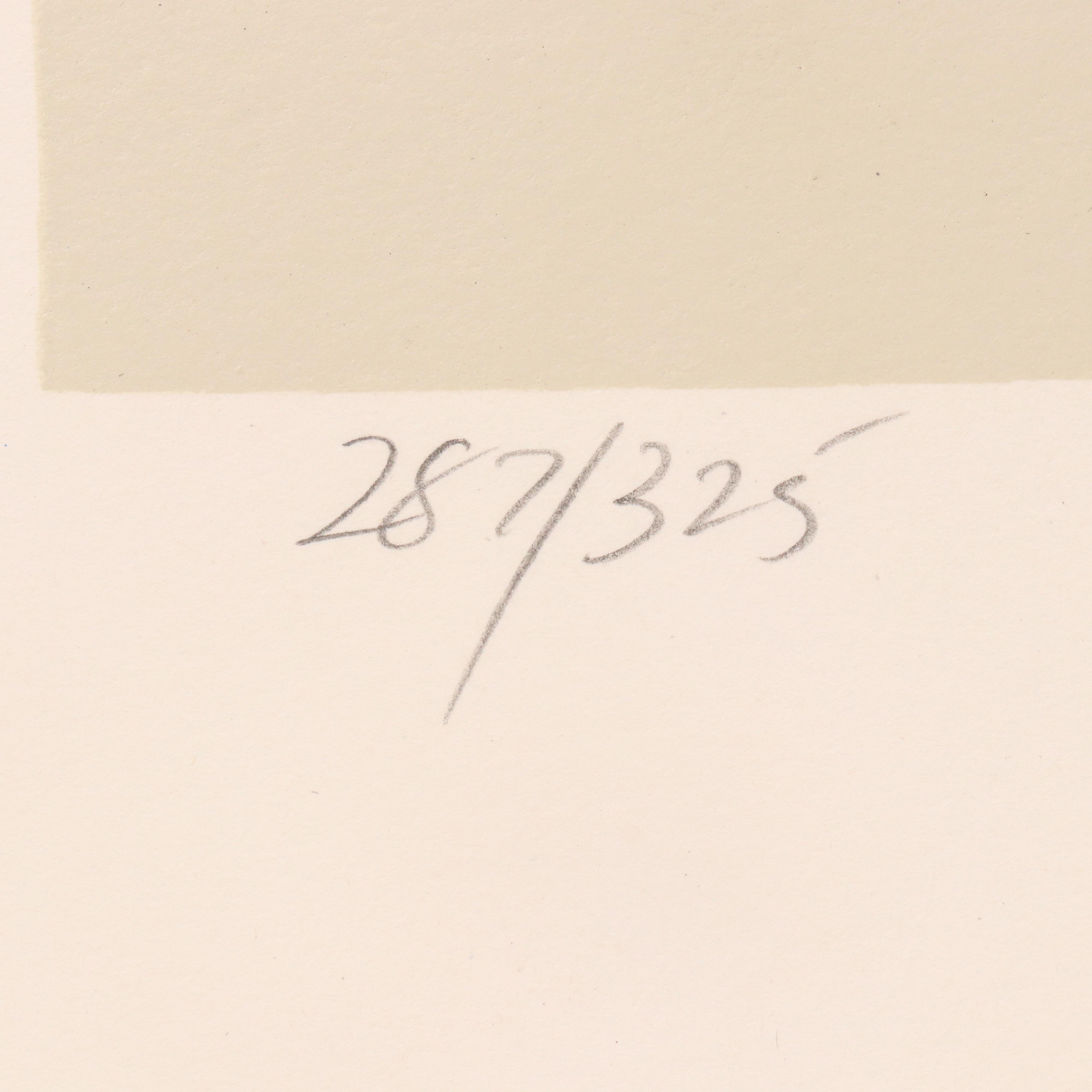 Mark King Serigraph "Zebras"