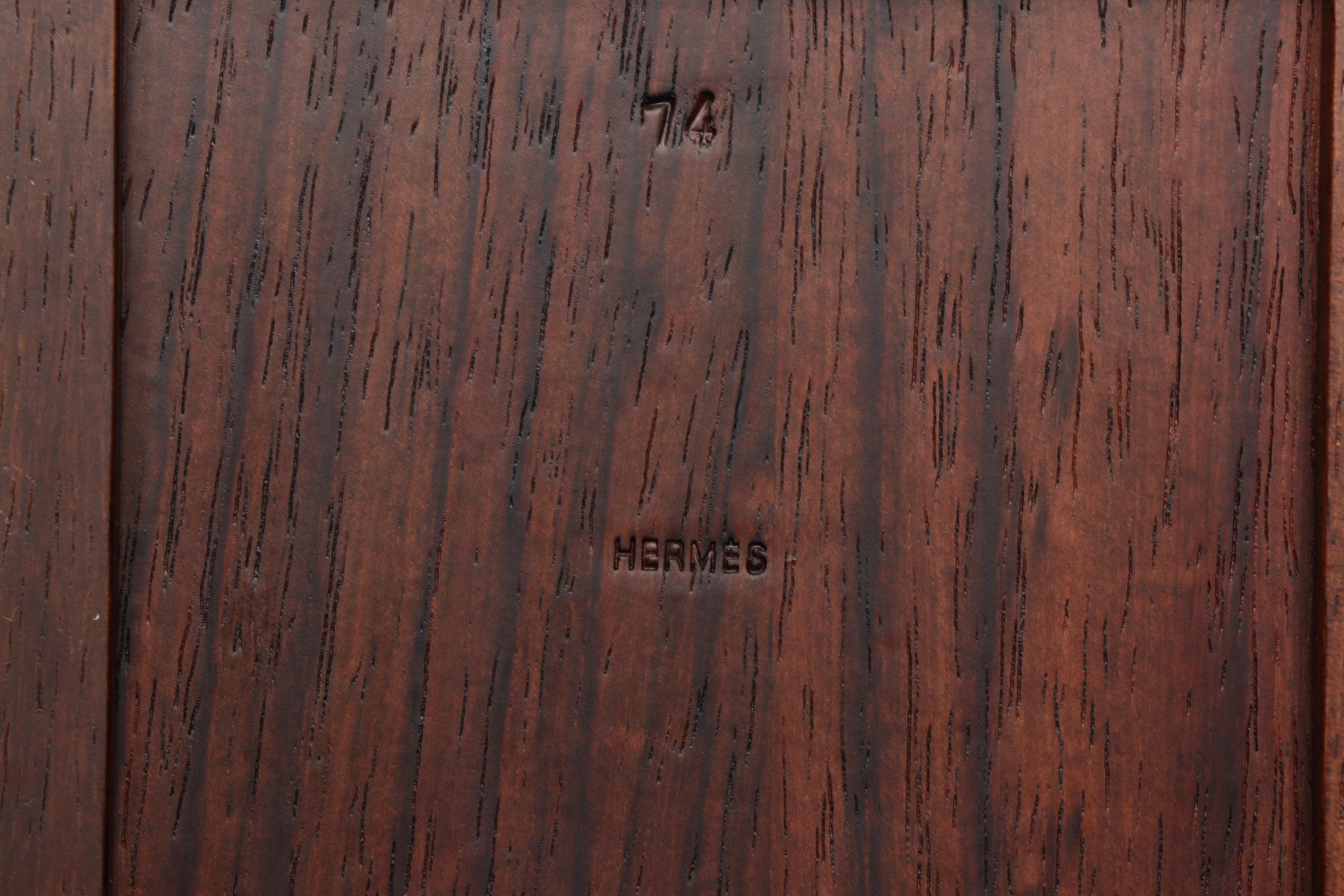 Hermès Exotic Hardwood Storage Boxes