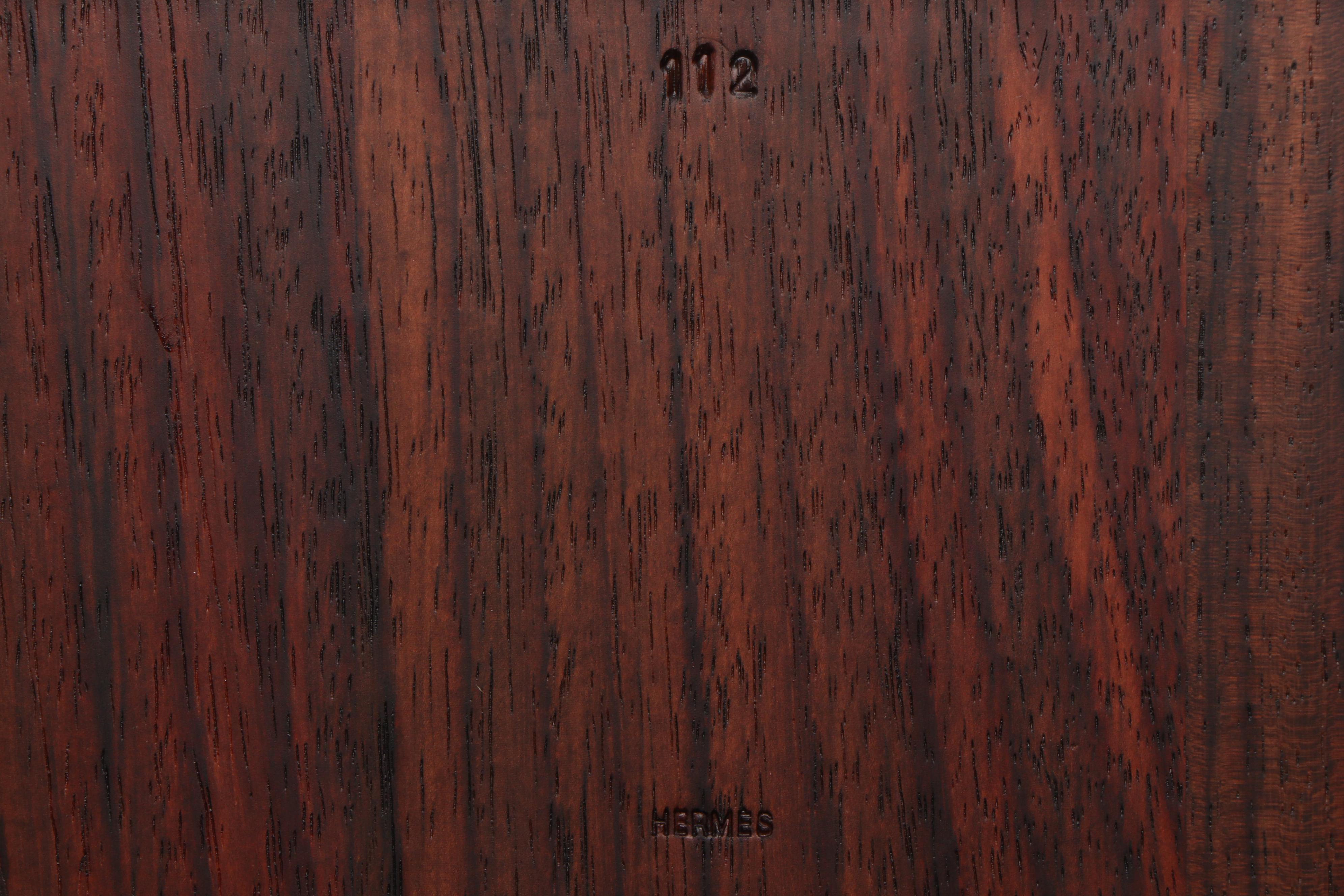 Hermès Exotic Hardwood Storage Boxes