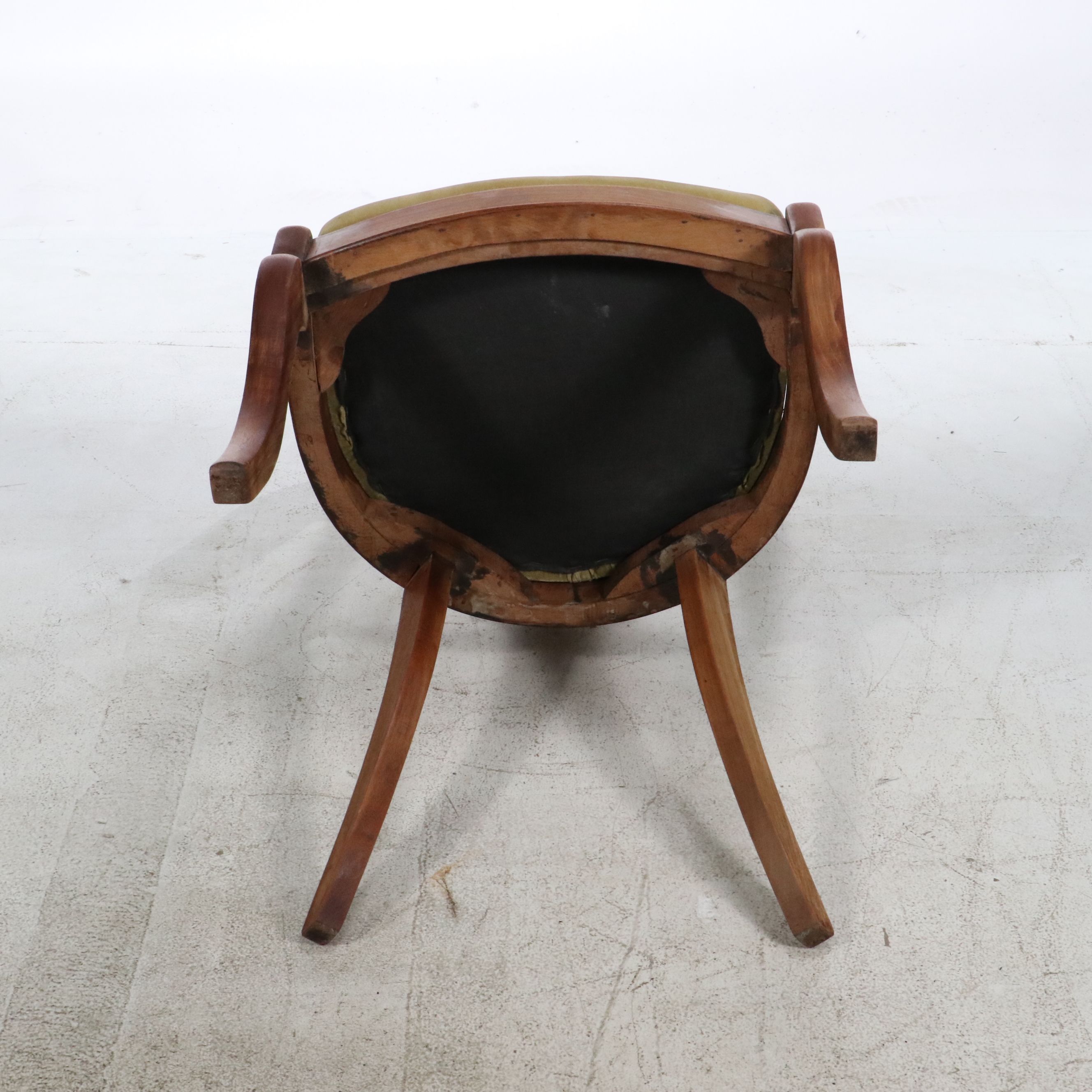 Late Victorian Carved Walnut Side Chair, Late 19th/Early 20th Century