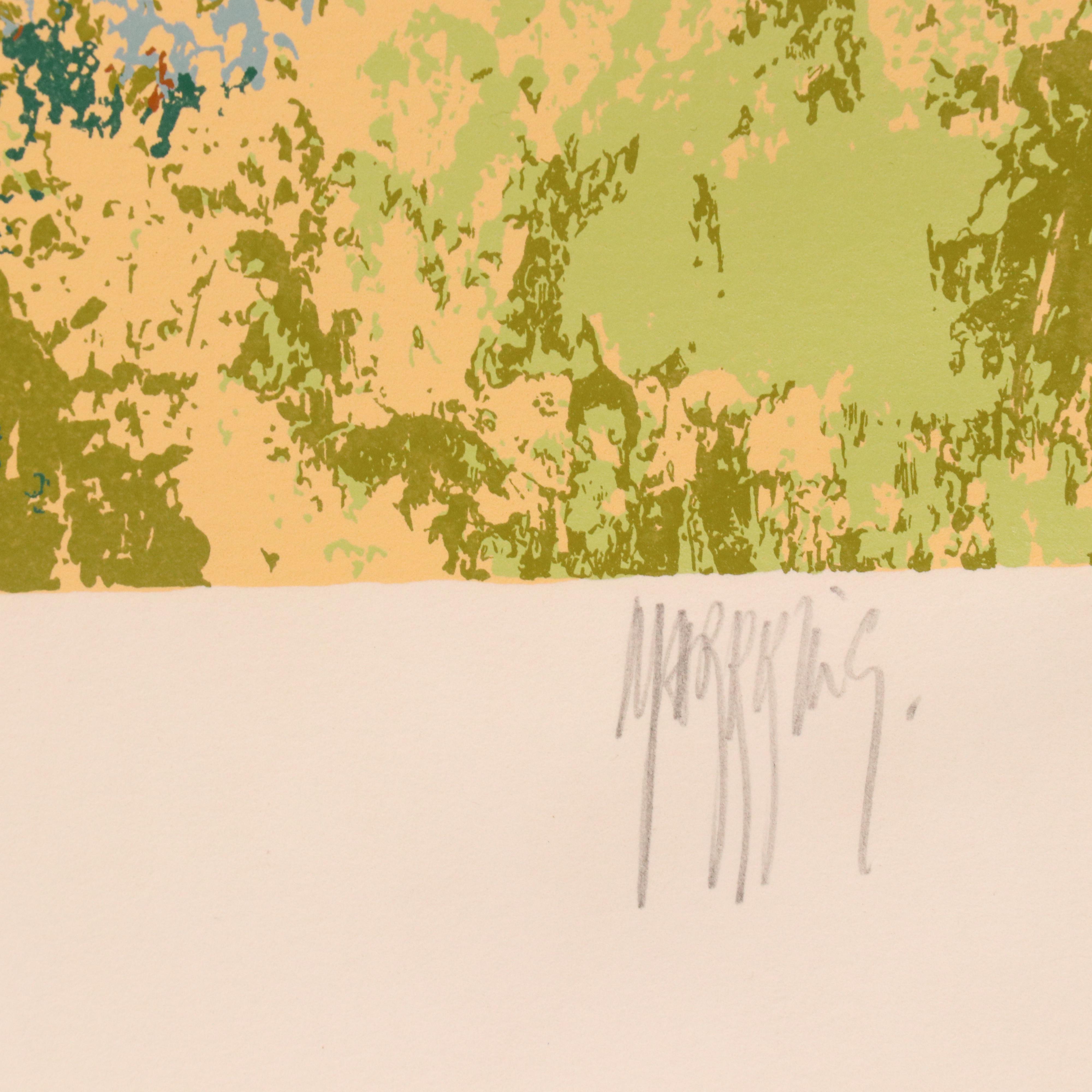 Mark King Serigraph "Fox Hunt"