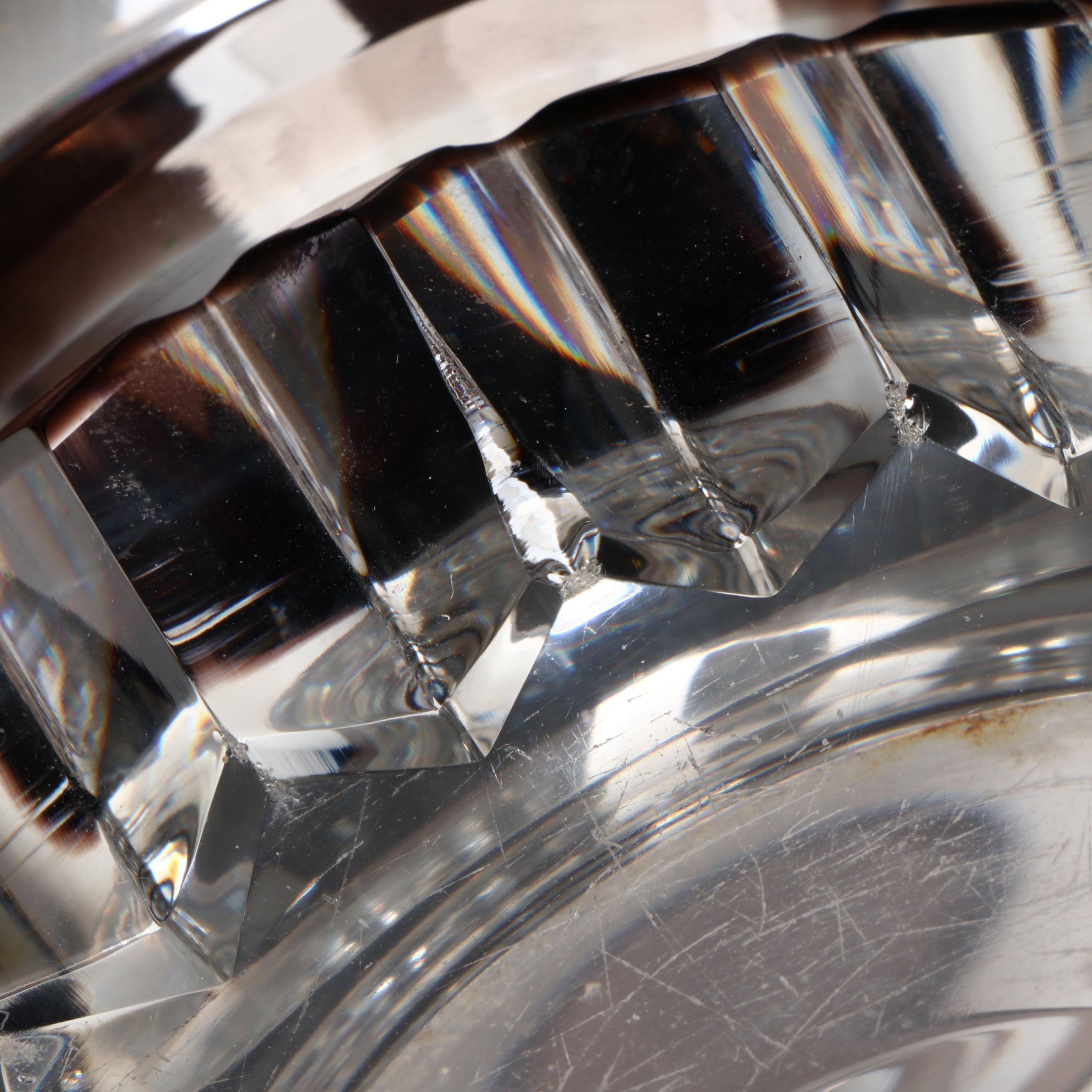 Val St. Lambert Art Deco Crystal Vase Designed by Charles Graffart