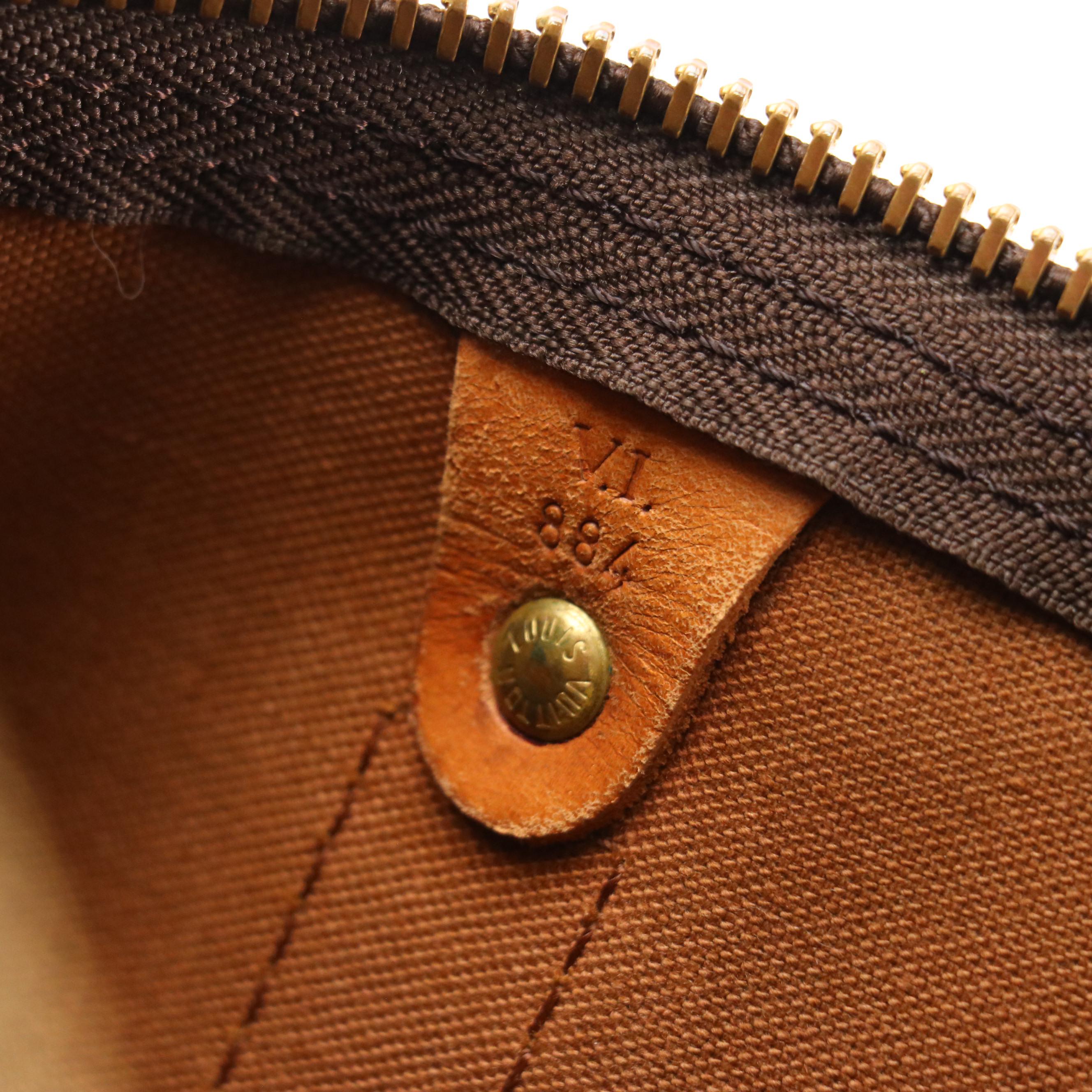 Louis Vuitton Keepall 45 in Monogram Canvas and Vachetta Leather