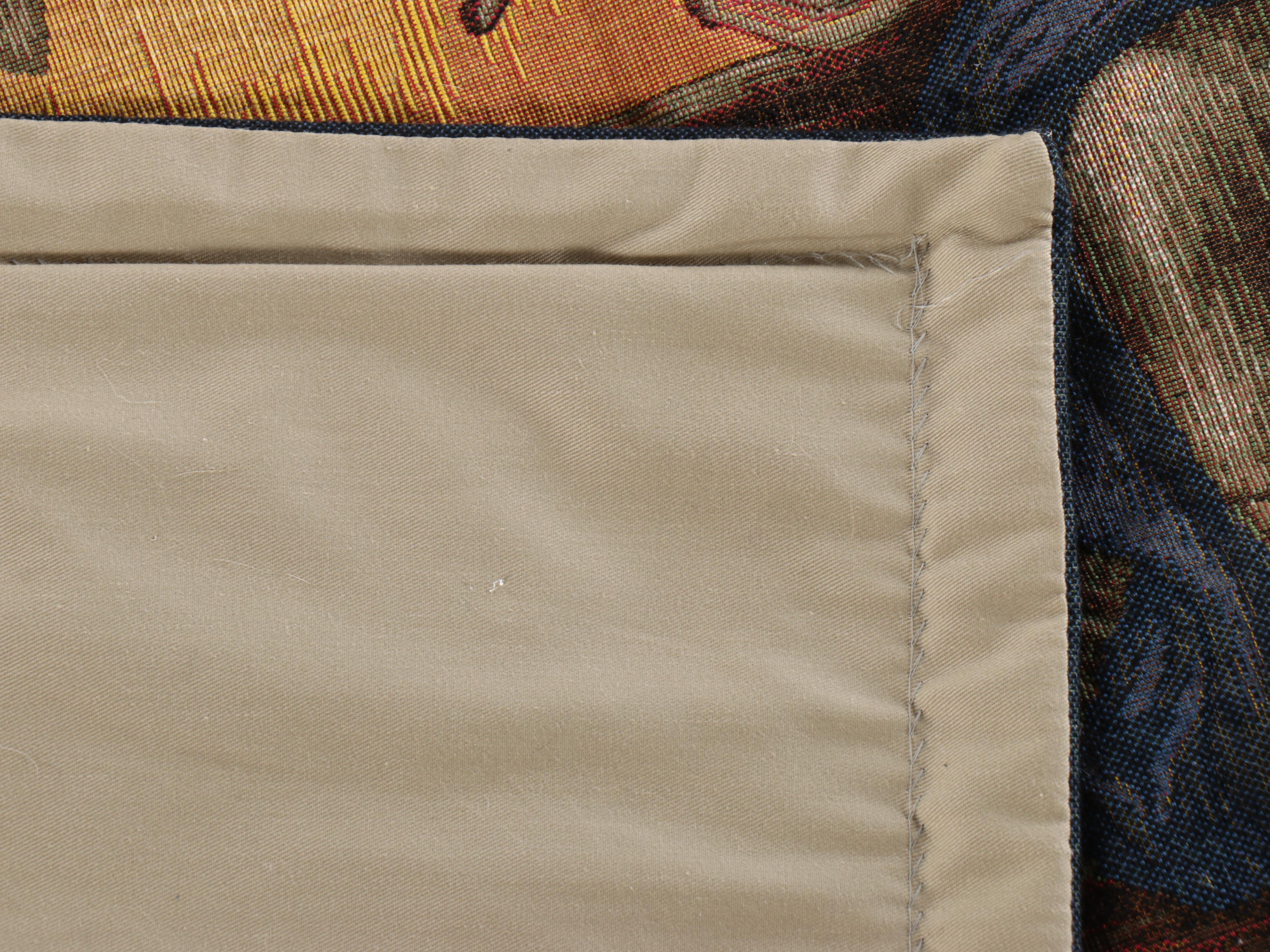 Charlotte Home Furn. "Dame Au Blason" French Pictorial Tapestry with Rod