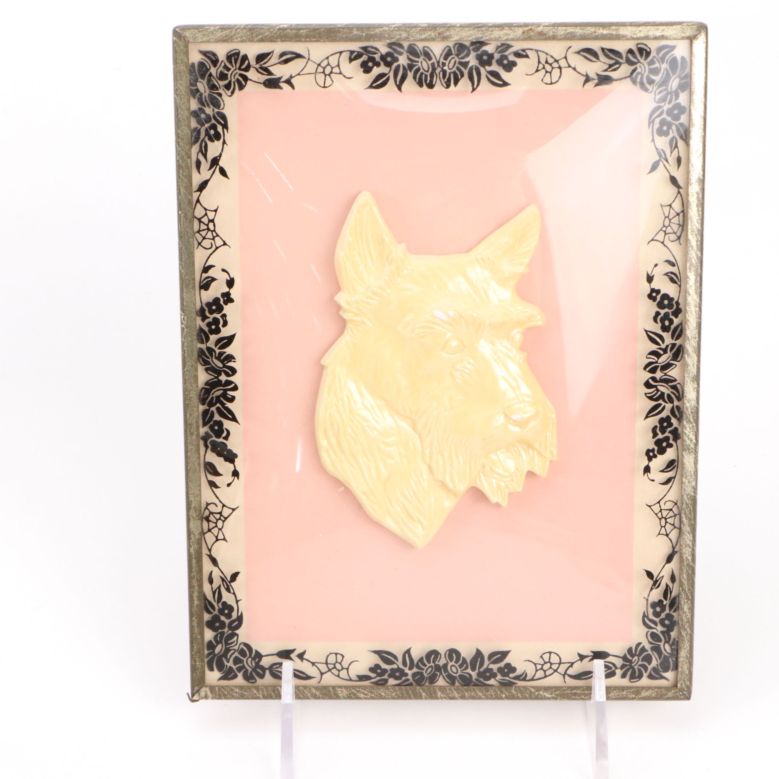 Avon "Queen of Scots" Cologne with Other Dog Figurines, Wall Hangings and More