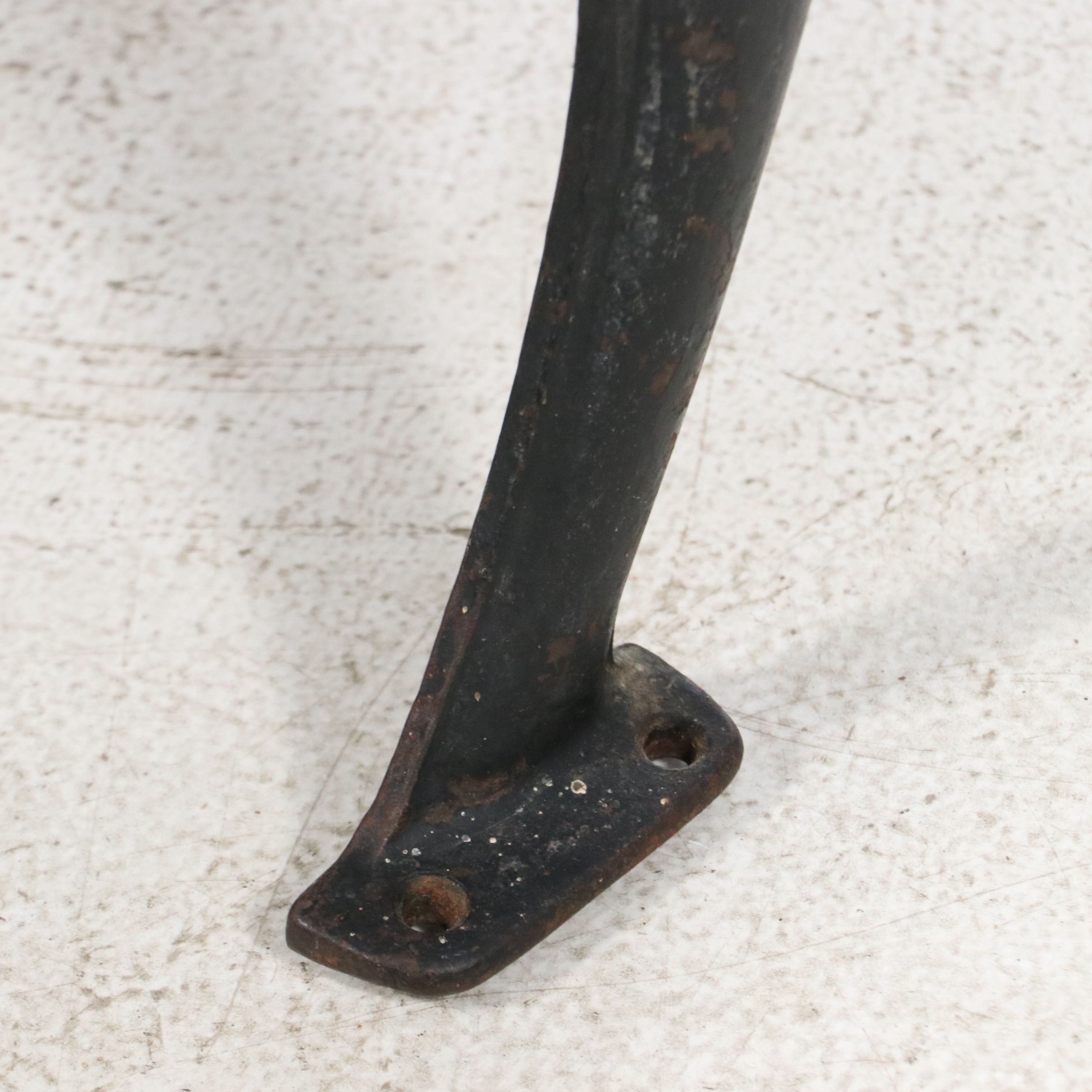 Cast Iron and Wood School Desk, 20th Century