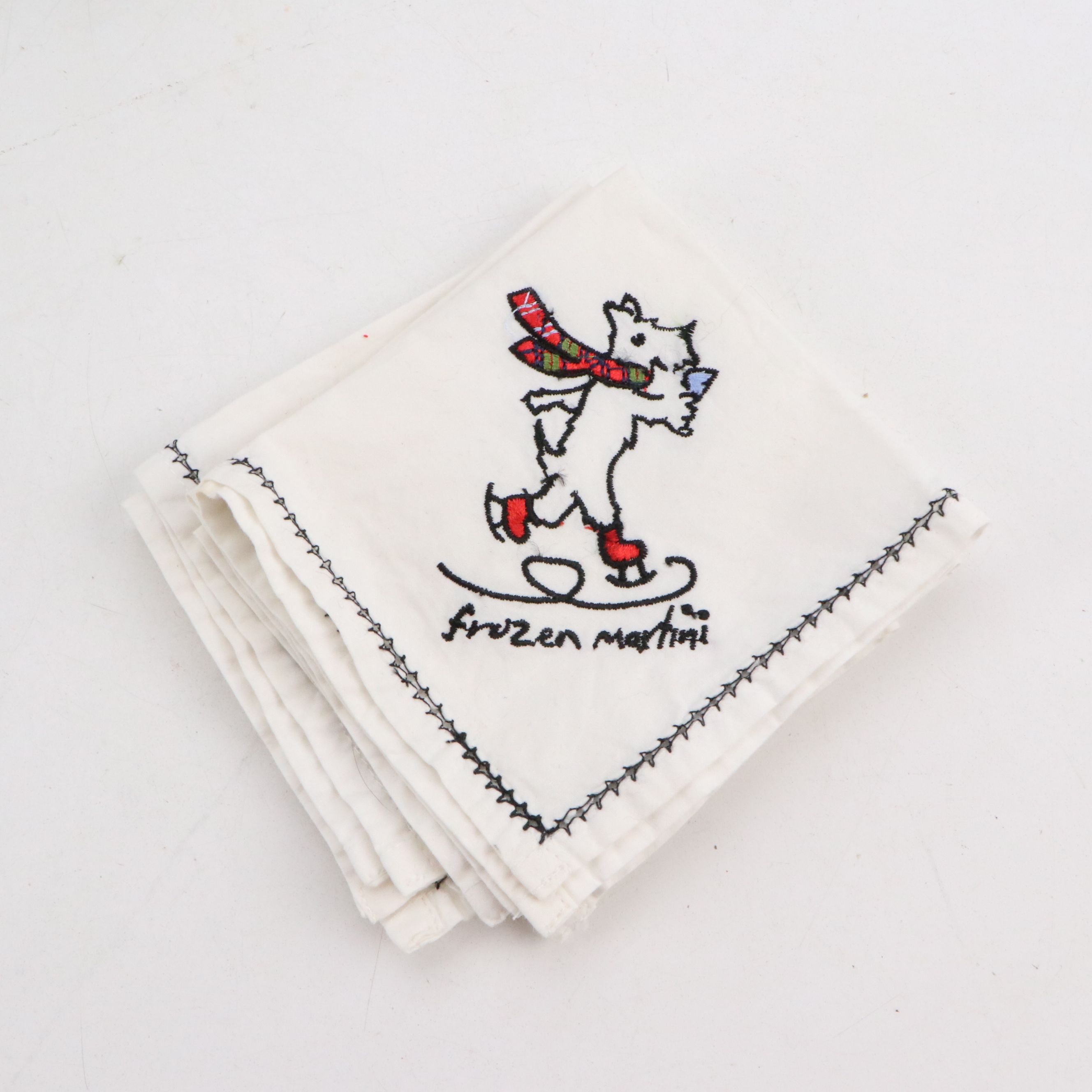 Mary Engelbreit Scottie Dog Christmas Tea Light Holders with Napkins and More