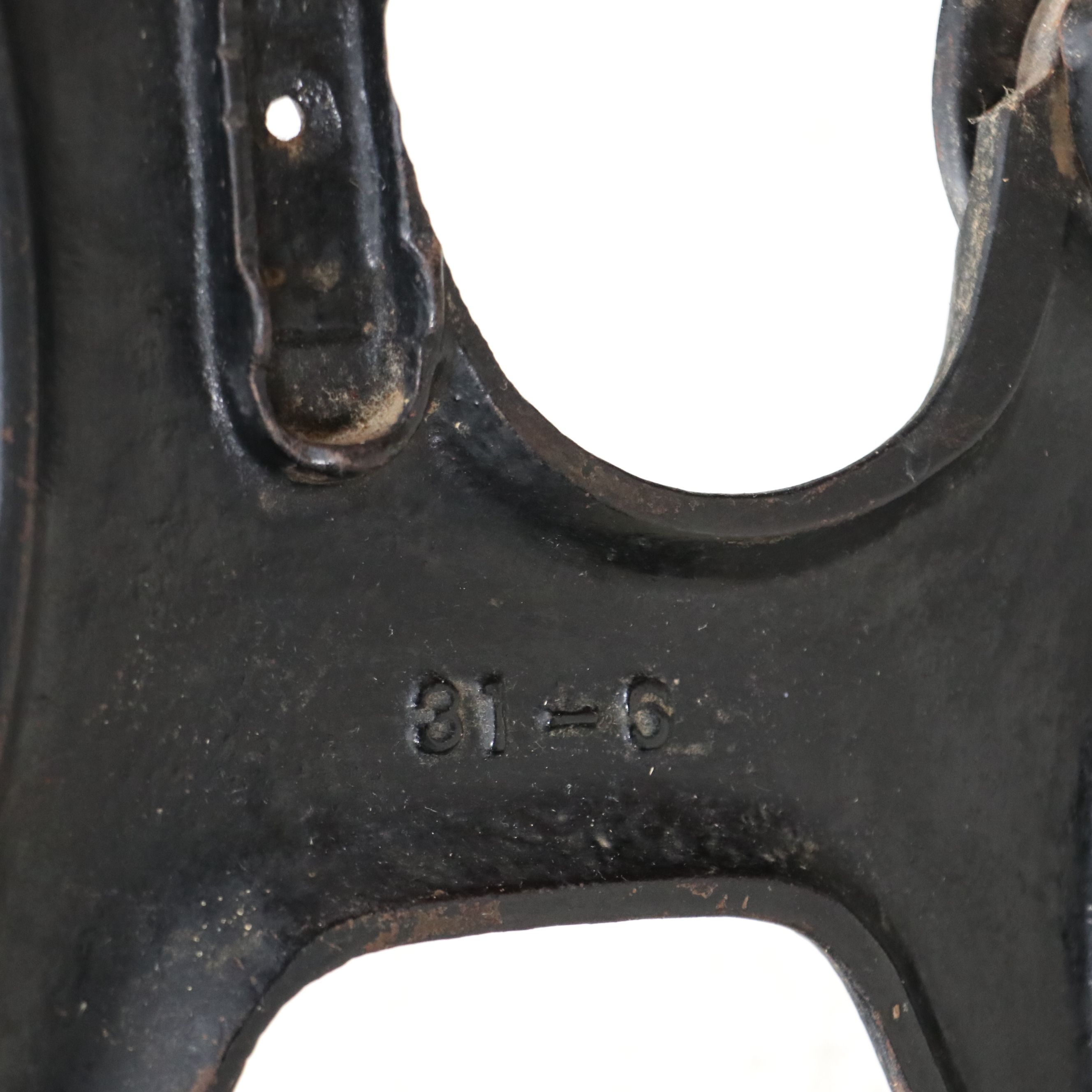 Cast Iron and Wood School Desk, 20th Century