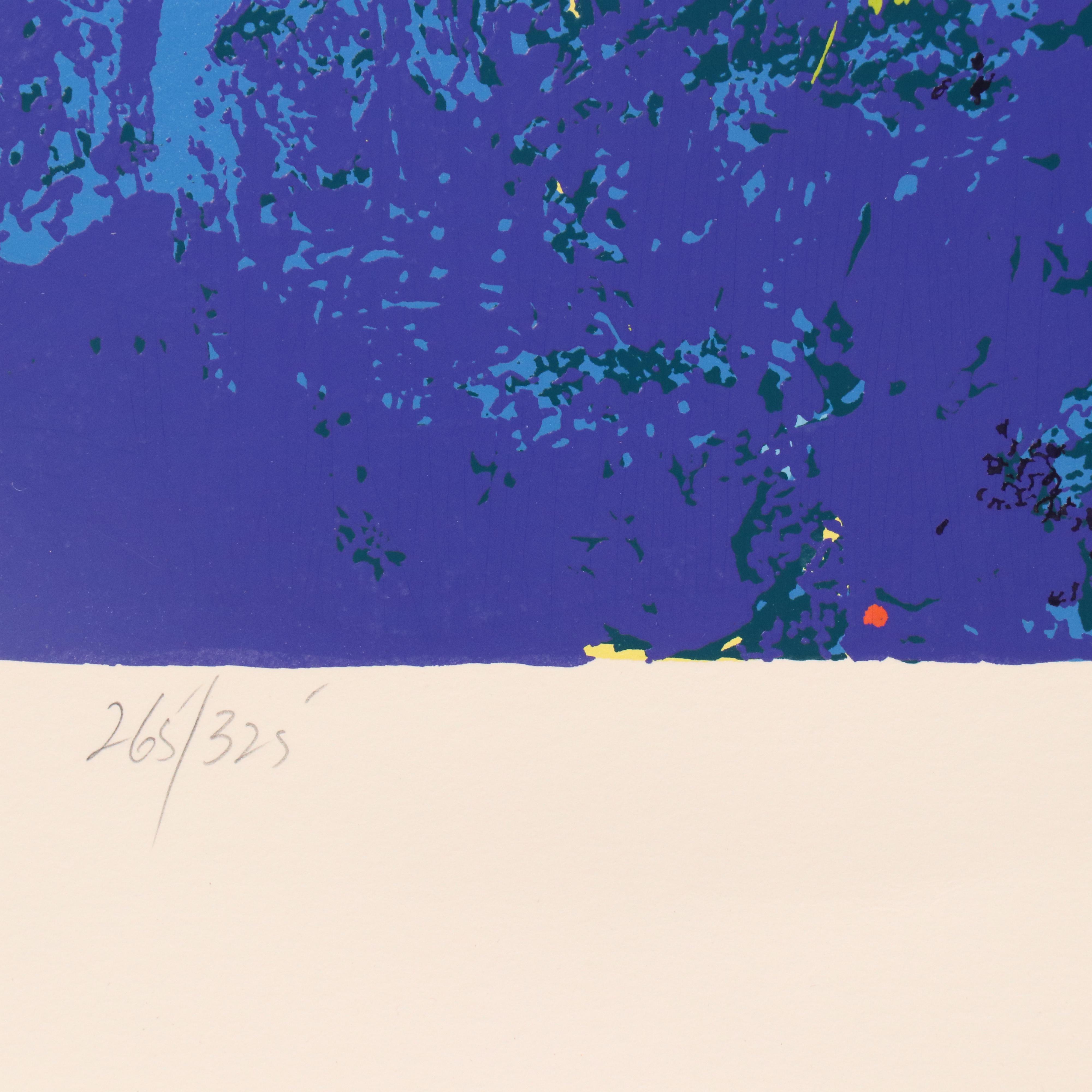 Mark King Serigraph "Leopard's Pride"