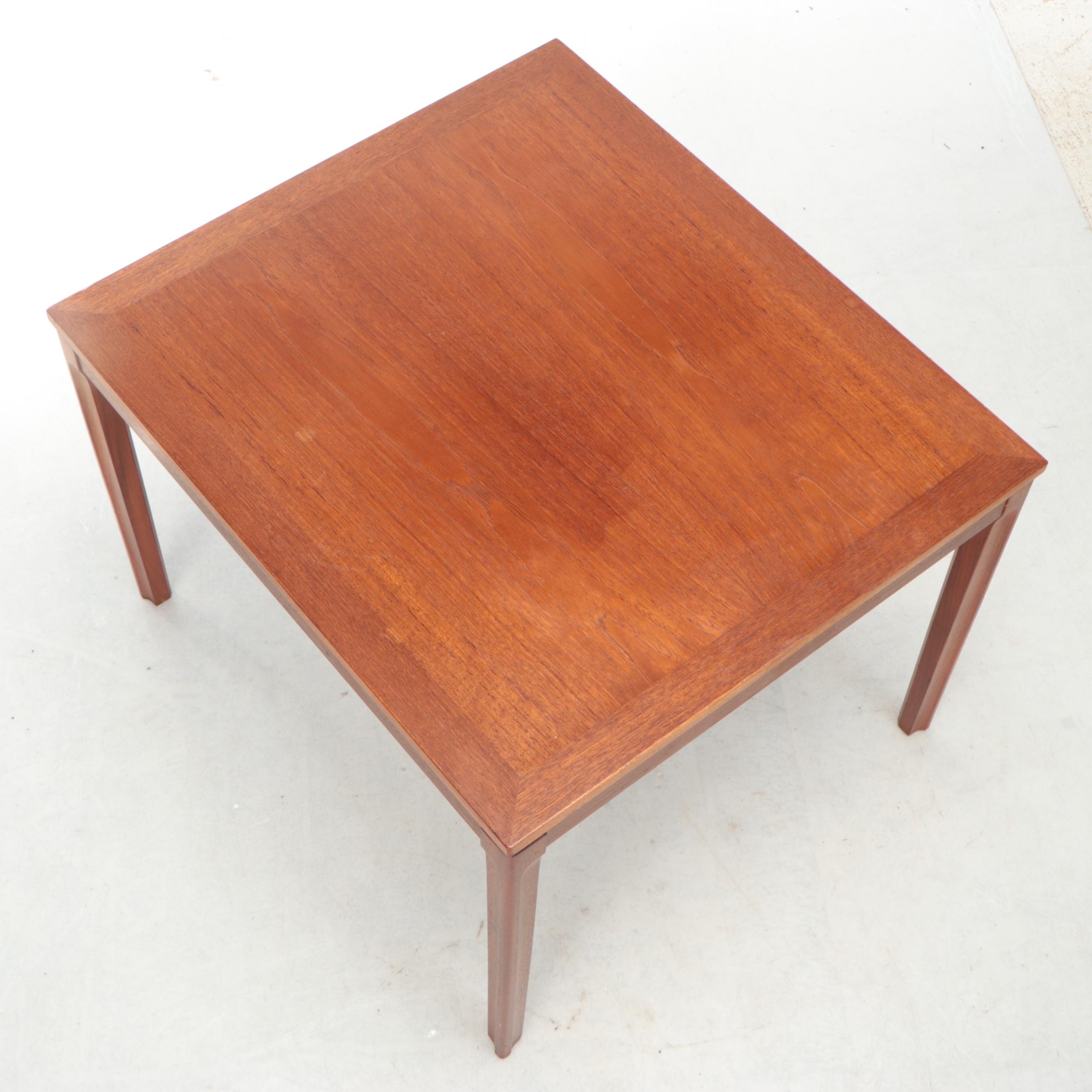 Two Mid Century Modern Teak Cocktail Tables, Mid to Late 20th Century
