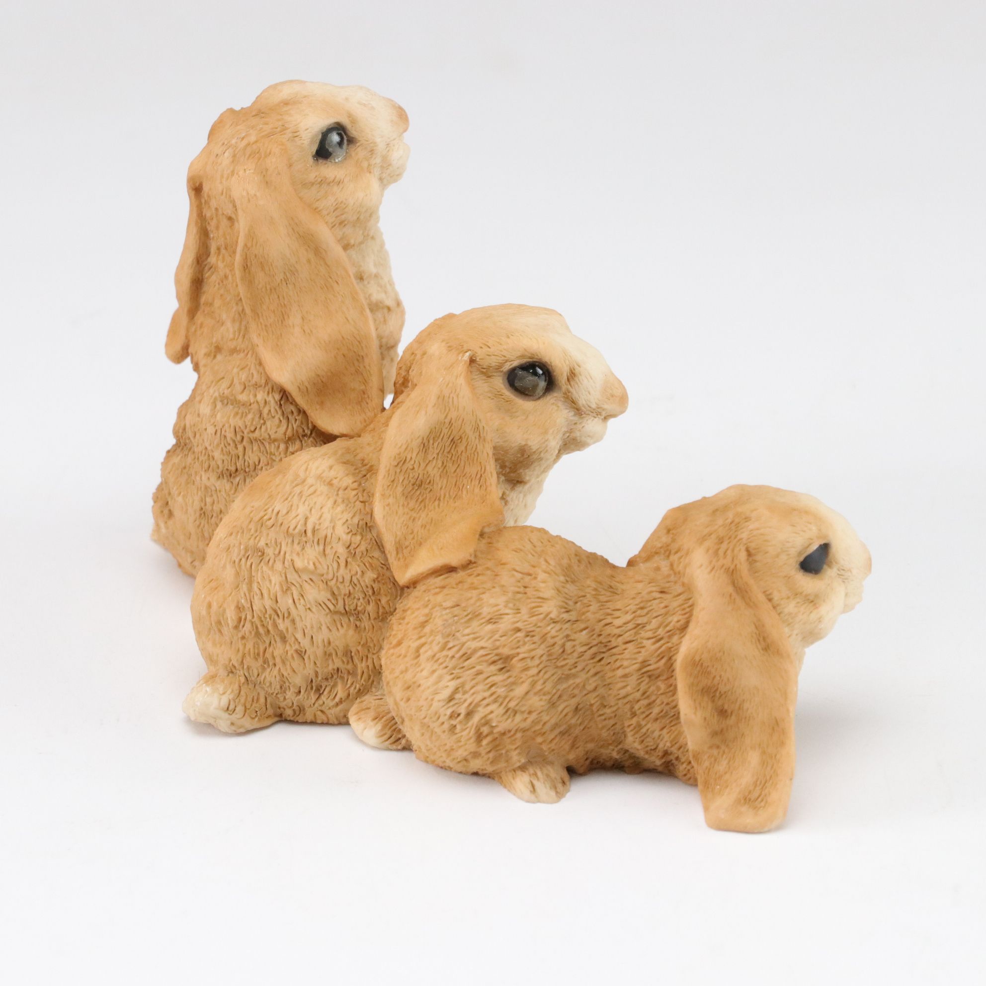 Rabbits, Polar Bear & Owl Figurines