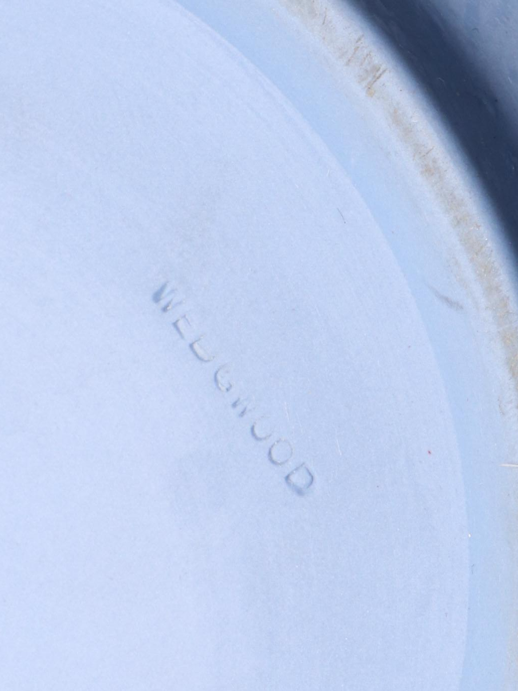 Wedgwood Blue Jasperware Table Accessories with Other Dresser Set