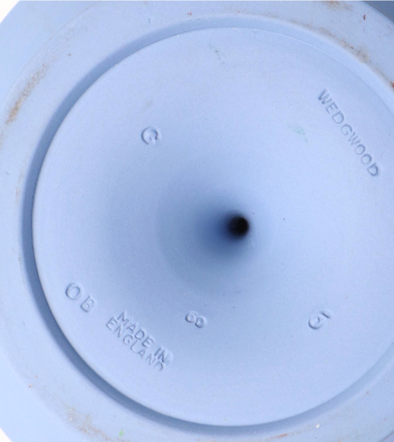 Wedgwood Blue Jasperware Table Accessories with Other Dresser Set