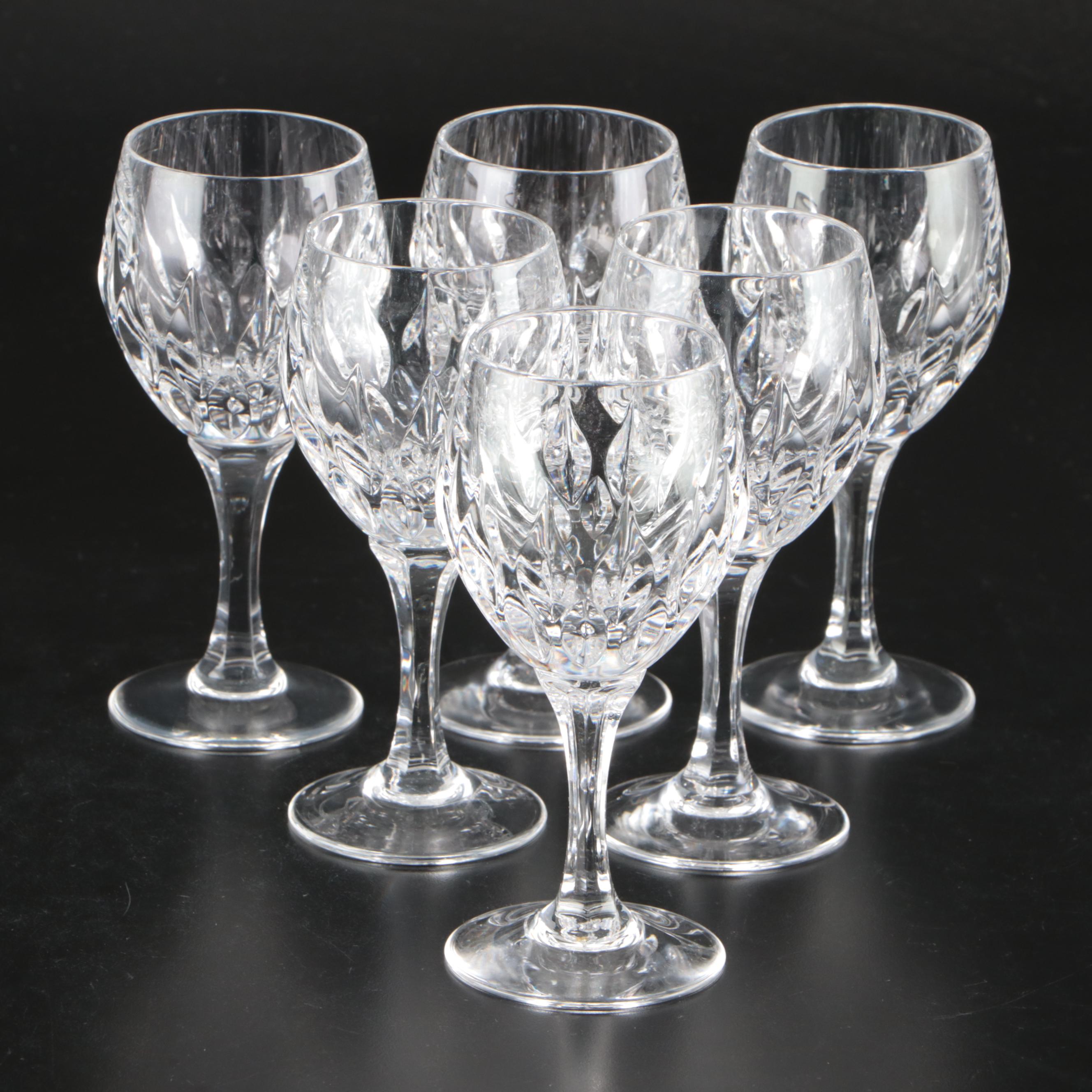 Nachtmann "Helena" Crystal Wine Glasses