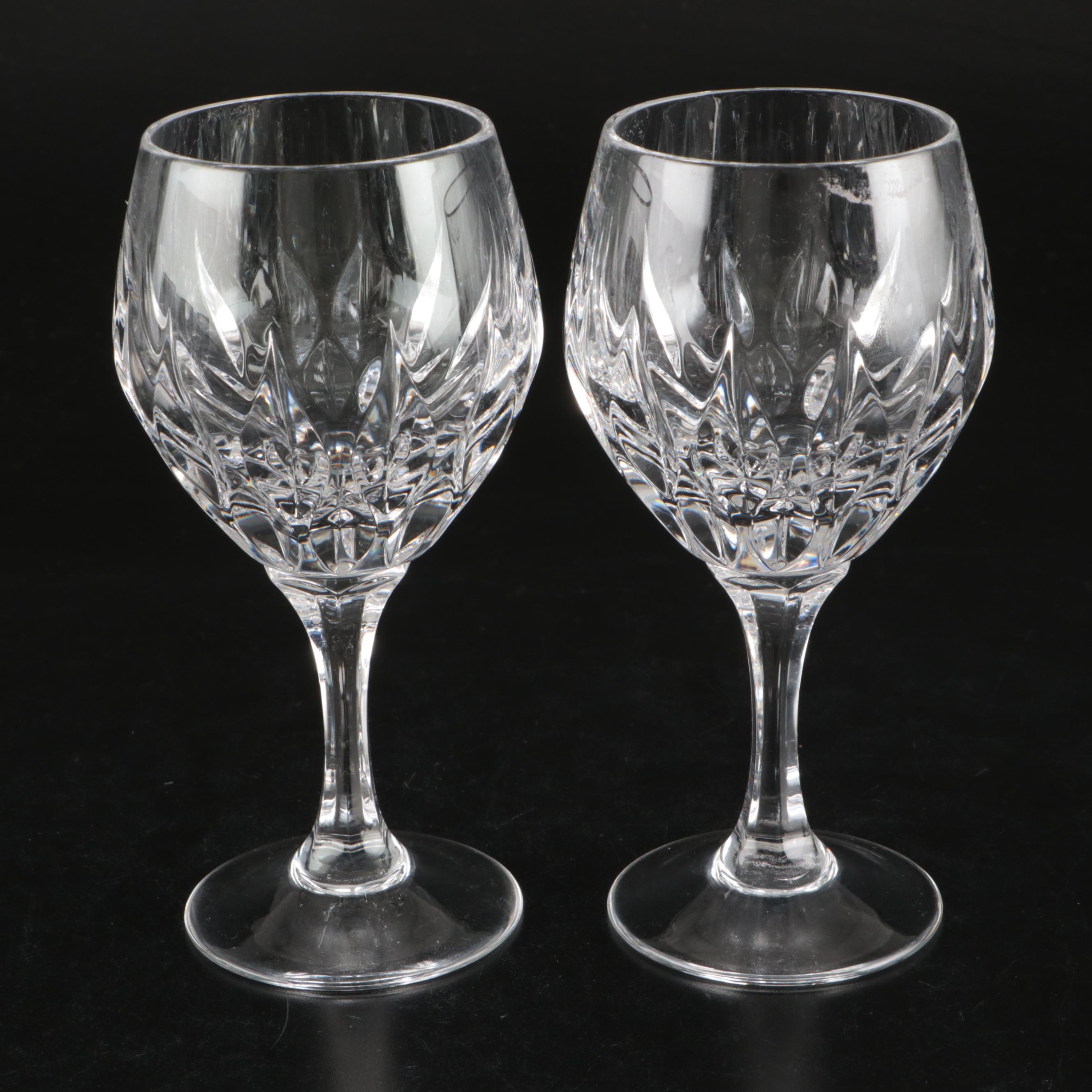 Nachtmann "Helena" Crystal Wine Glasses