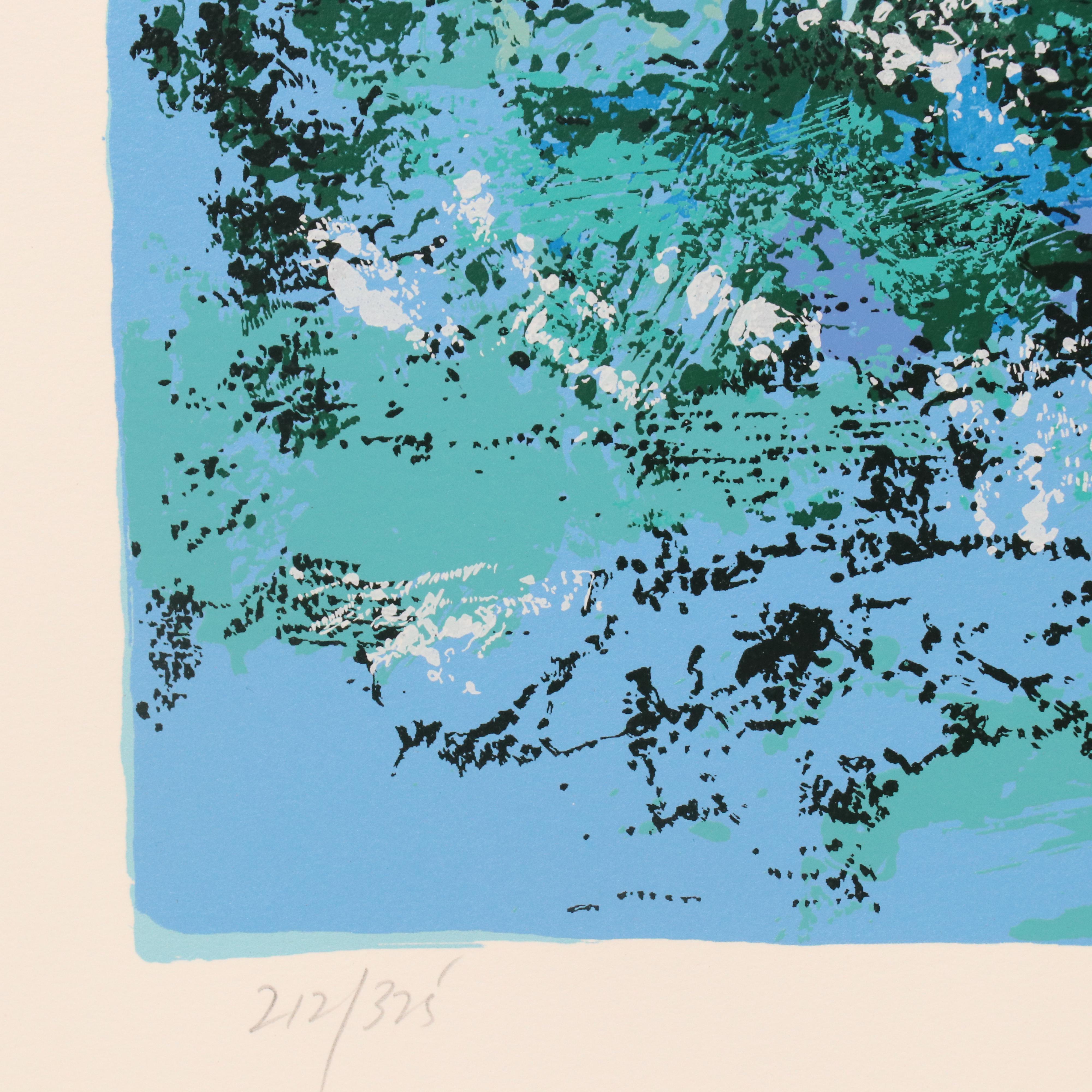 Mark King Serigraph "Spinnakers"