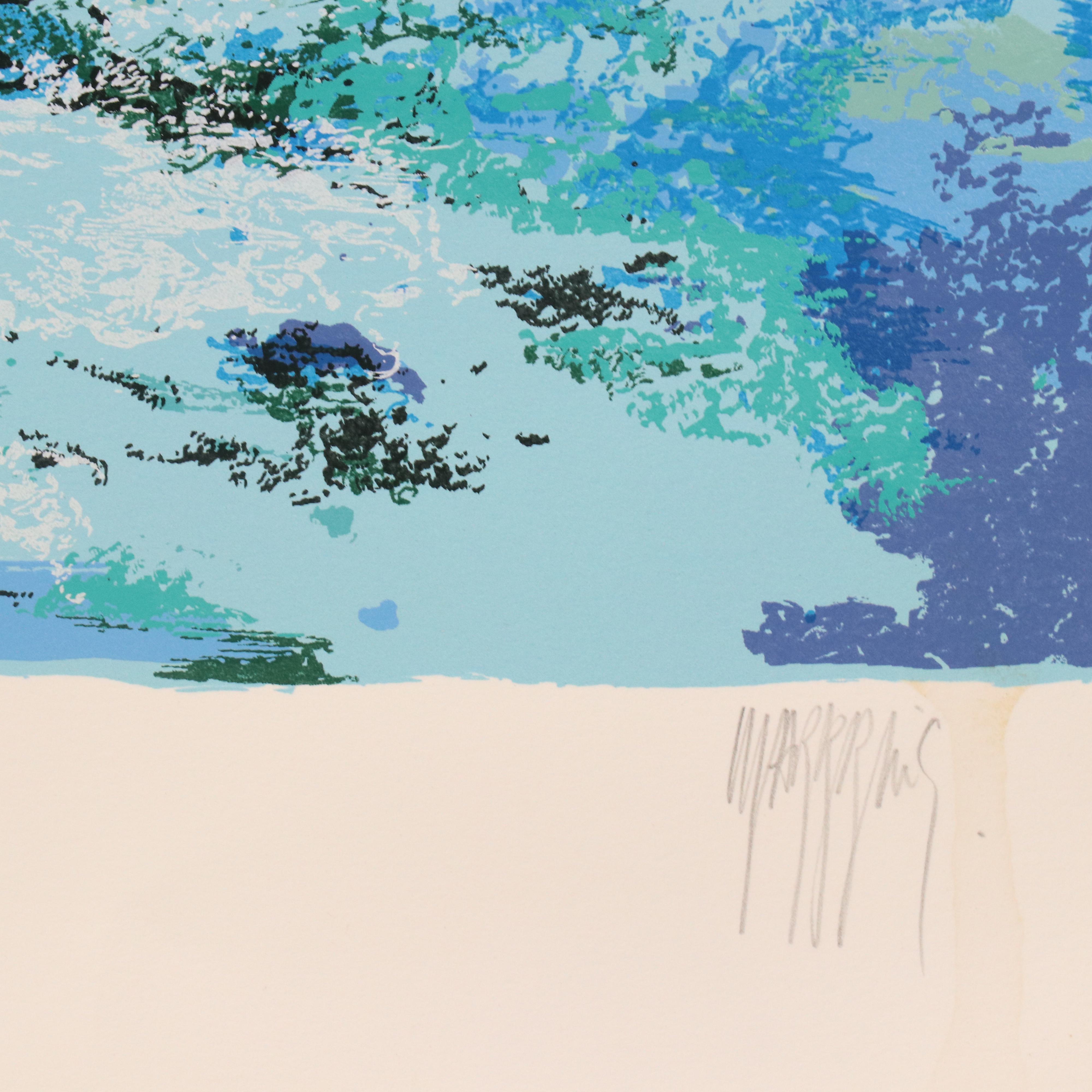 Mark King Serigraph "Spinnakers"