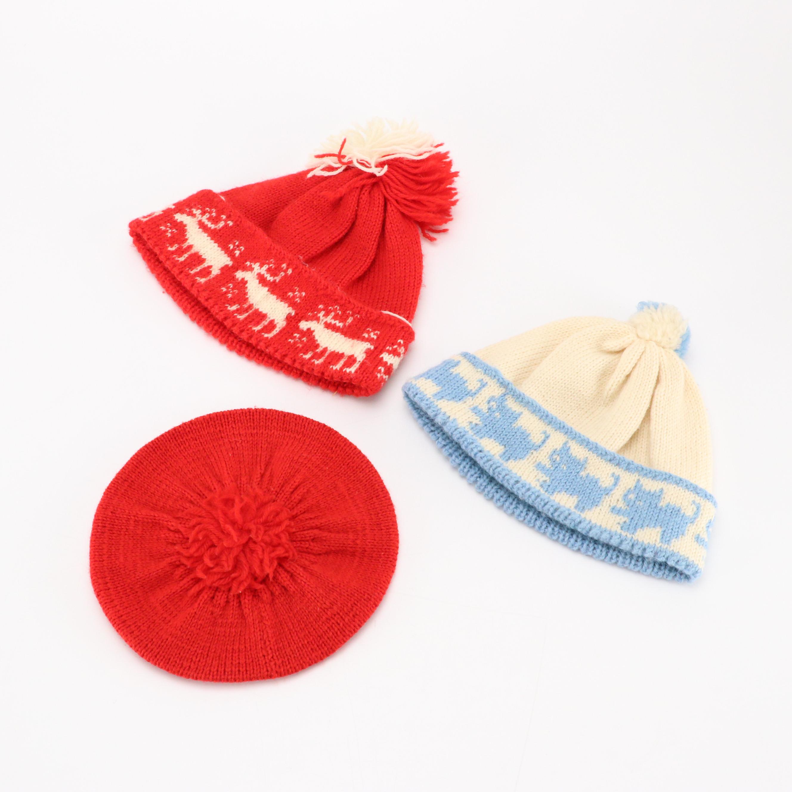 Girls' Cardigan Sweaters from Knit Town and More with Baby Shoes, Hats & Gloves