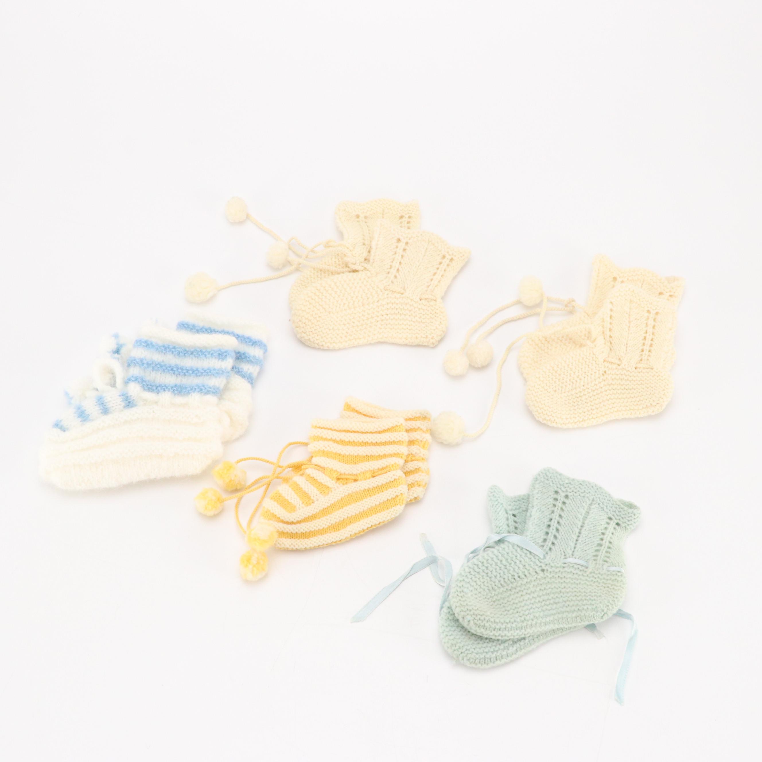 Girls' Cardigan Sweaters from Knit Town and More with Baby Shoes, Hats & Gloves