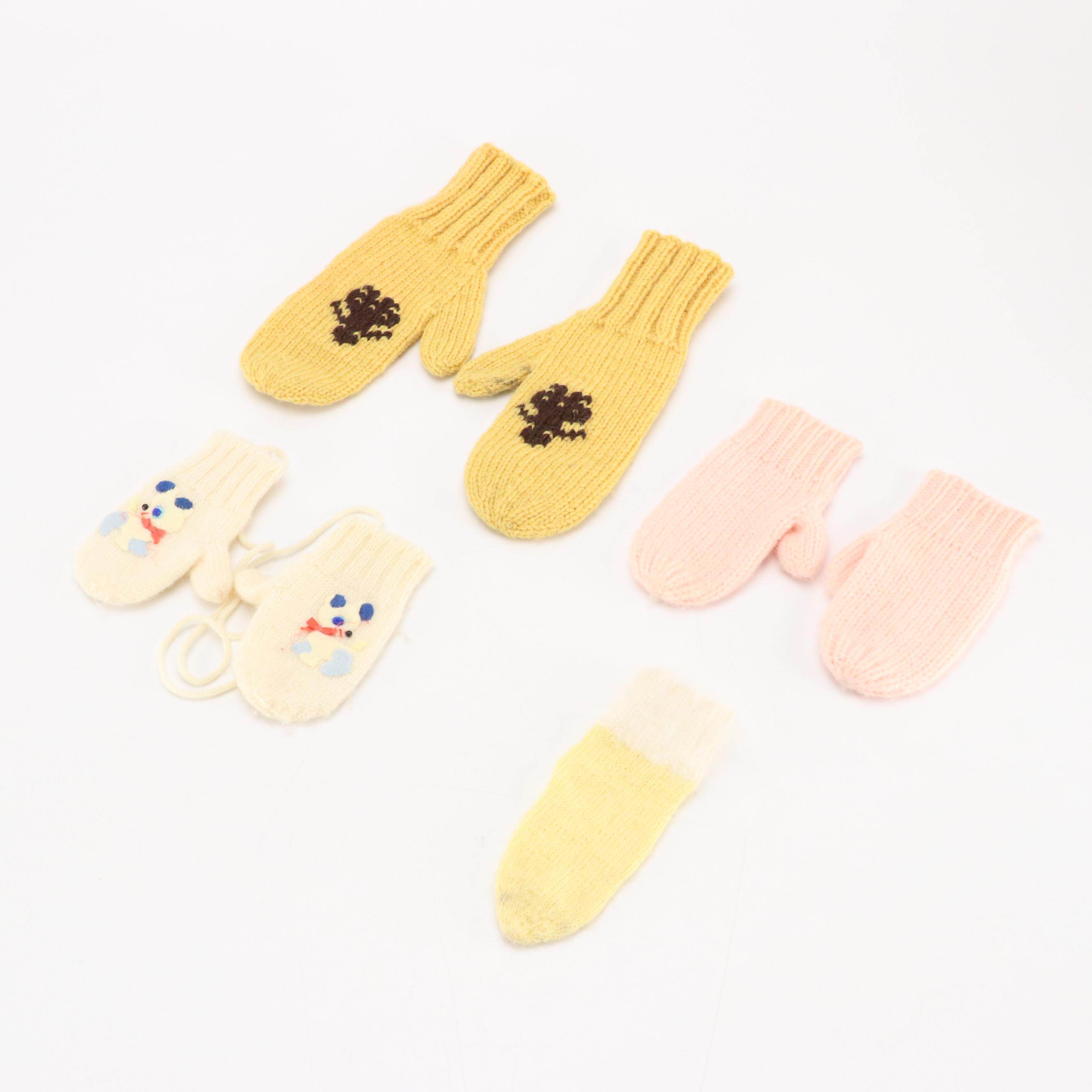 Girls' Cardigan Sweaters from Knit Town and More with Baby Shoes, Hats & Gloves