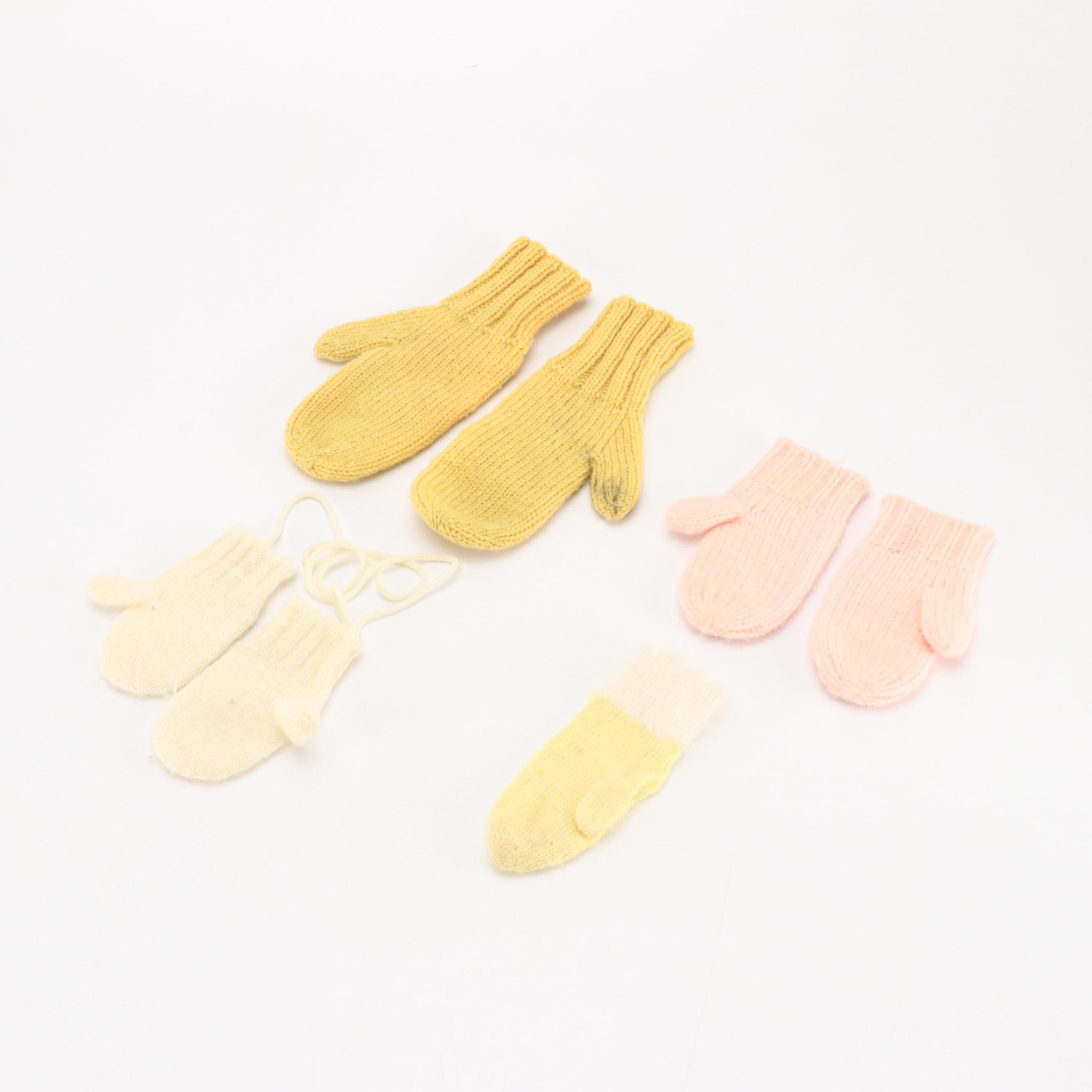 Girls' Cardigan Sweaters from Knit Town and More with Baby Shoes, Hats & Gloves