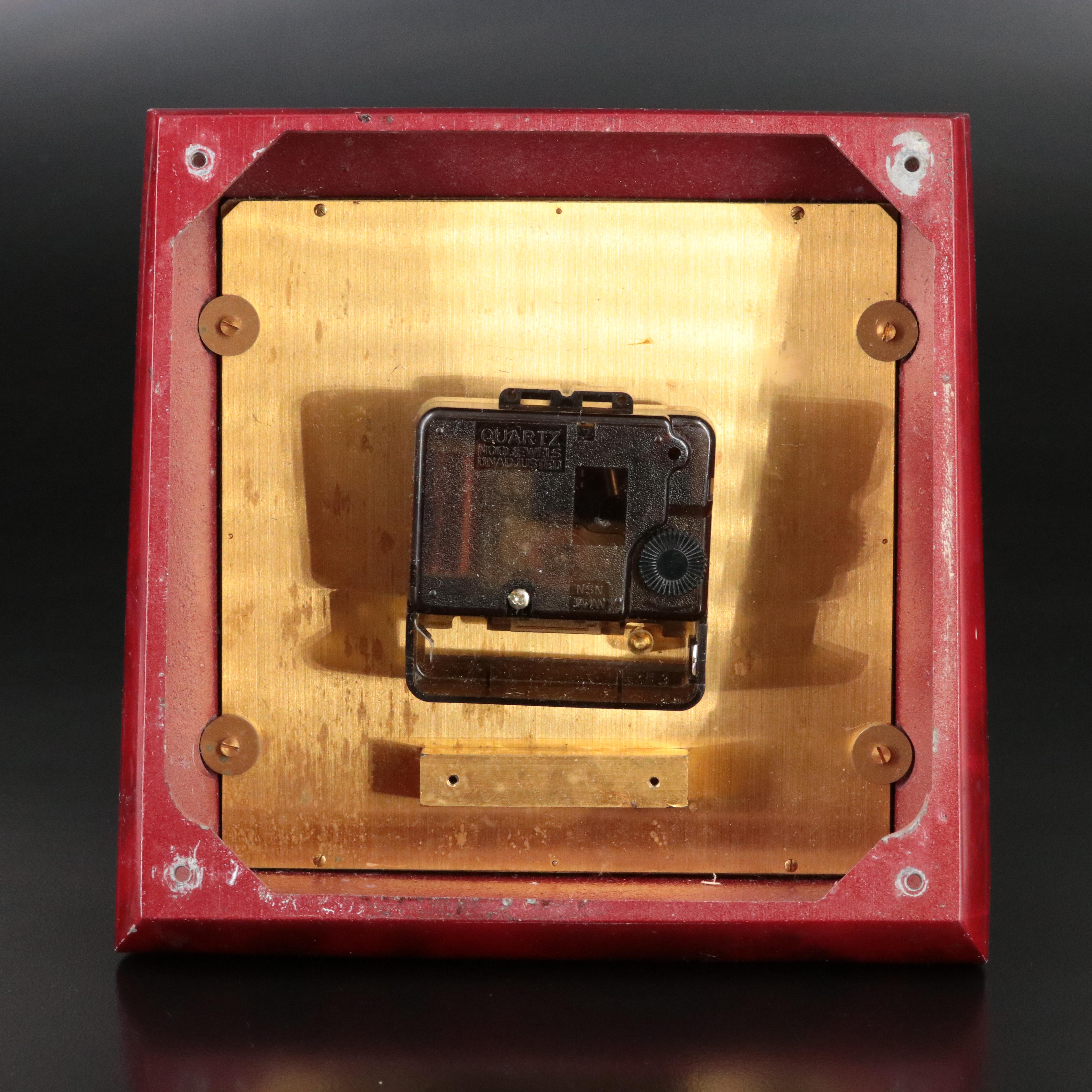 Omega 5011 Exact Time Art Deco Style Desk Clock