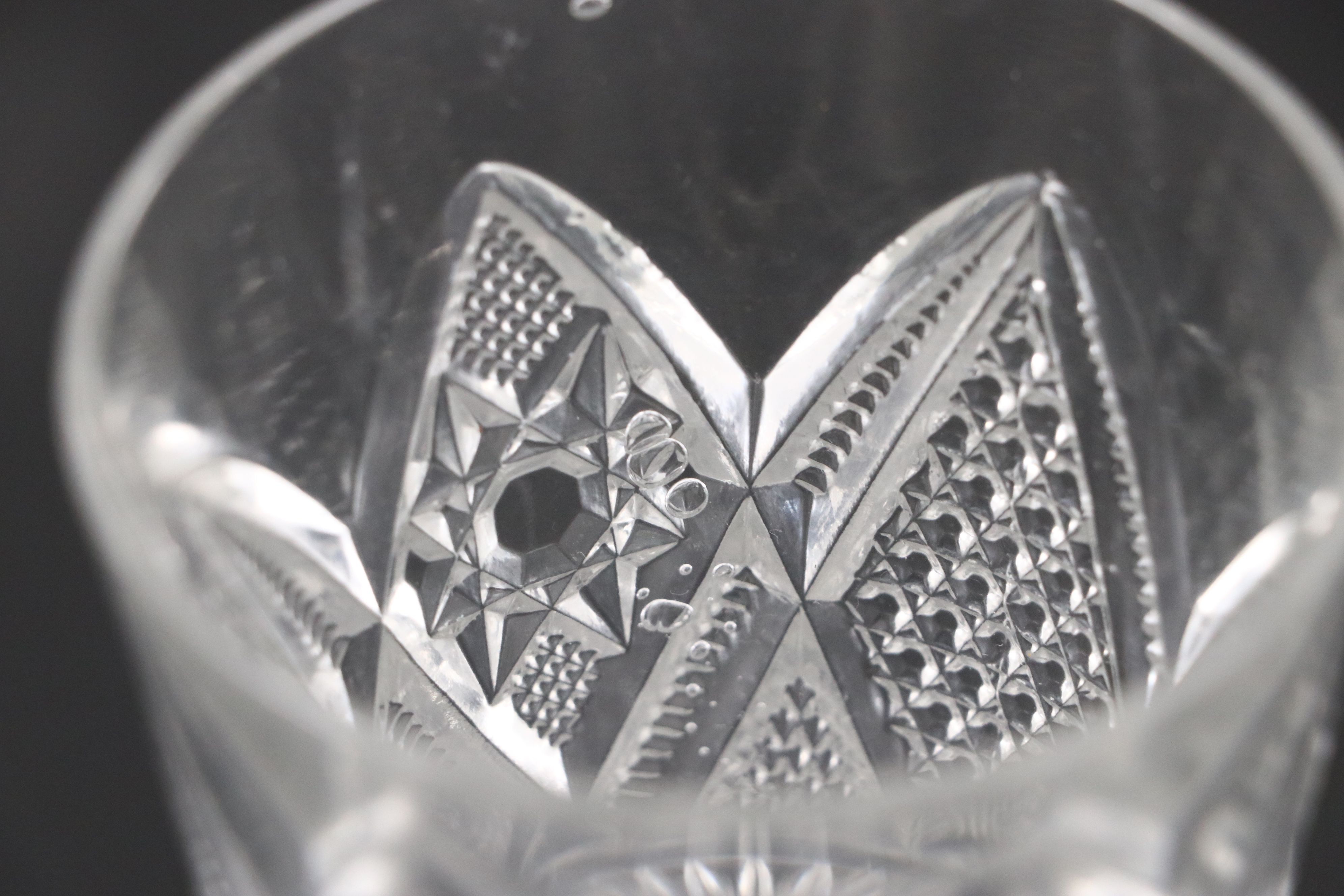 EAPG US Glass "Minnesota Clear" Pitcher and Tumblers, Early 20th Century