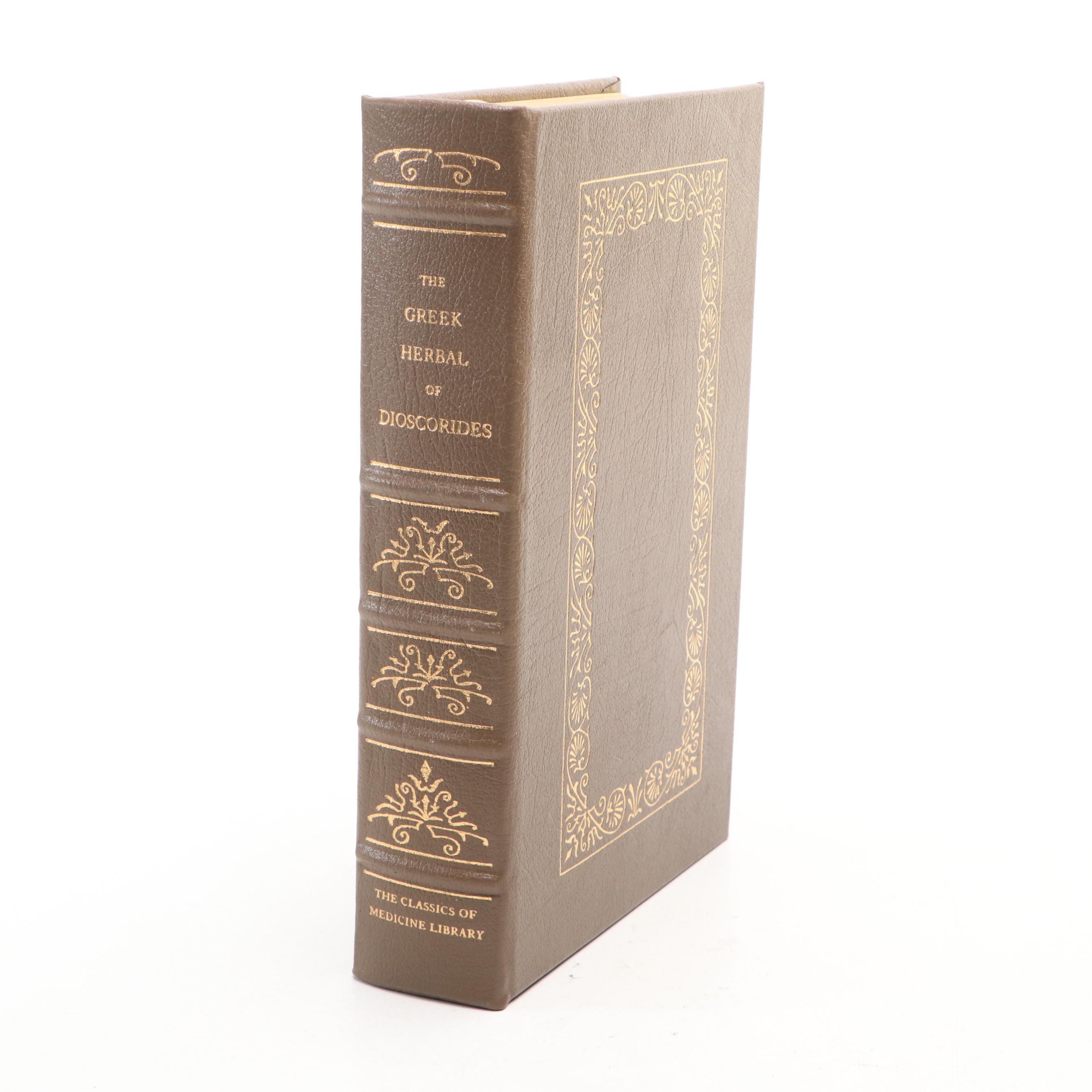 "The Greek Herbal of Discorides" Edited by Robert T. Gunther and More Books