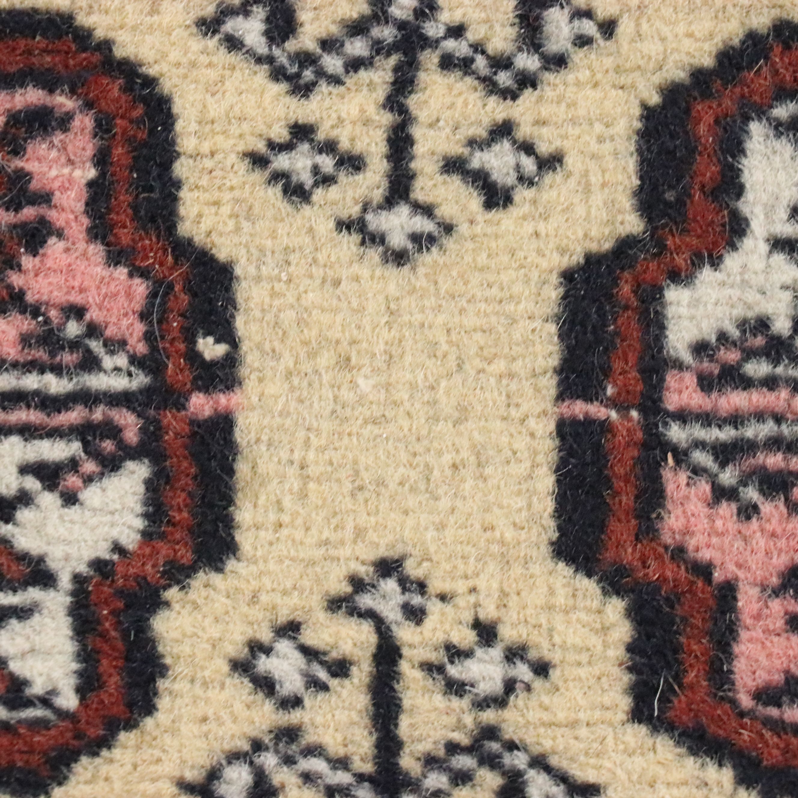 3' x 5'6 Hand-Knotted Afghan Turkmen Area Rug
