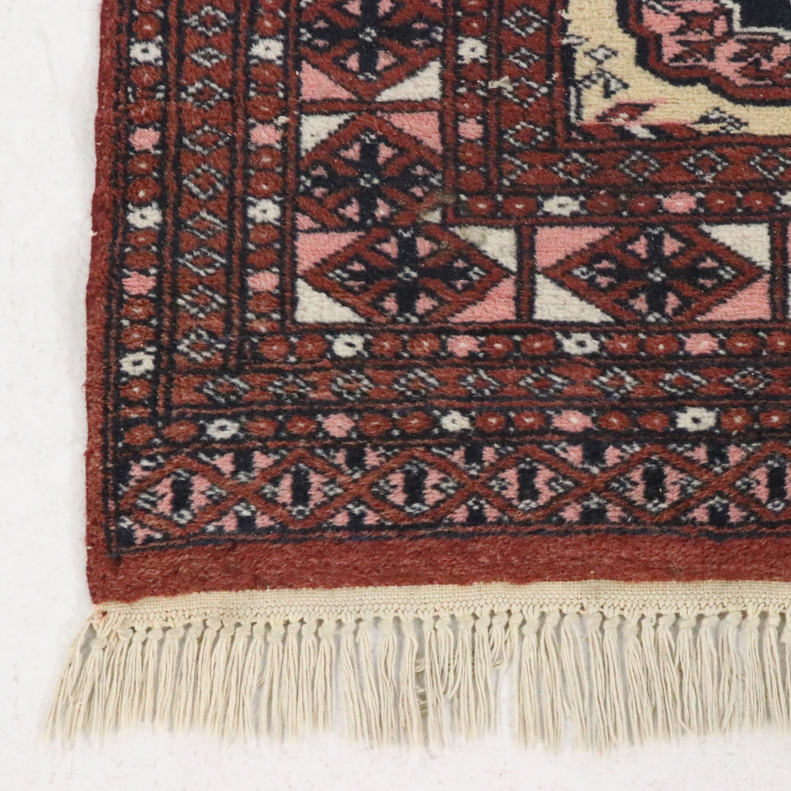 3' x 5'6 Hand-Knotted Afghan Turkmen Area Rug