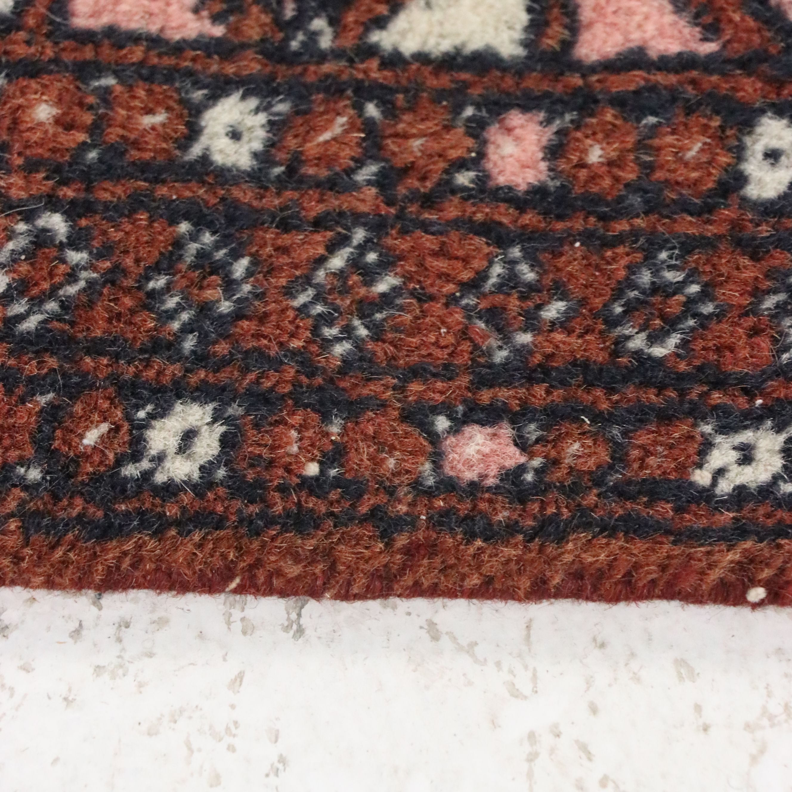 3' x 5'6 Hand-Knotted Afghan Turkmen Area Rug