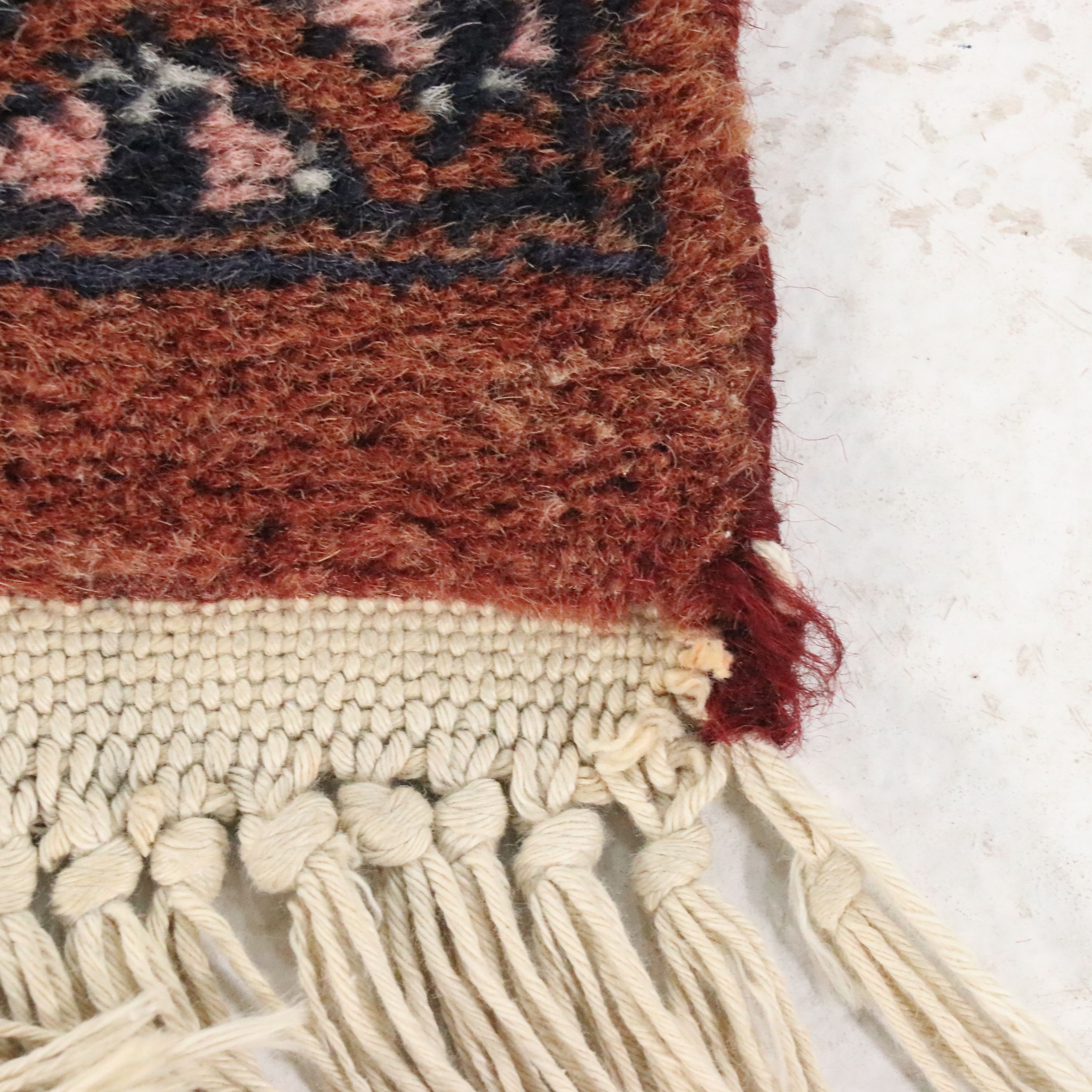 3' x 5'6 Hand-Knotted Afghan Turkmen Area Rug